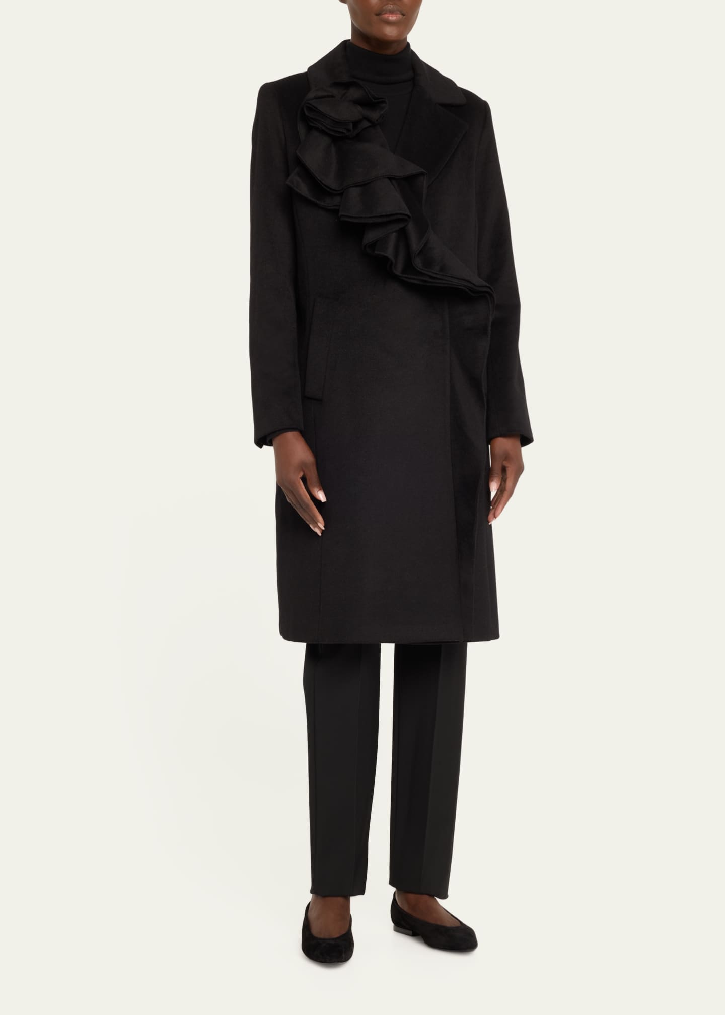 トップス bibiy RAMONA PEPURAMU COAT SIDE STRIPE TURTLE JACKET – Black/Offset Stripe – Norma Kamali