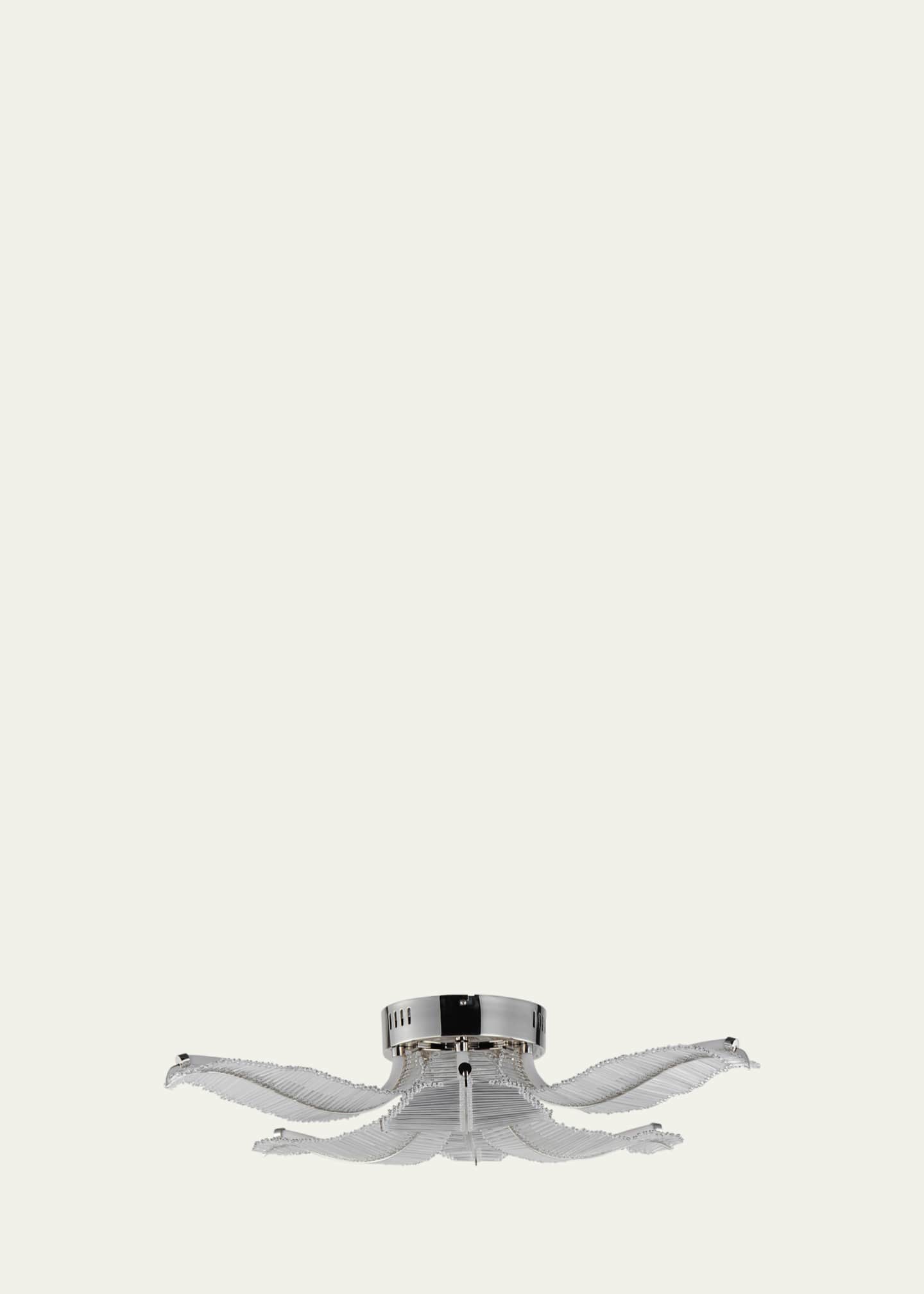 Studio M Lillet 28" 6-Light LED Flush Mount Image 4 of 5