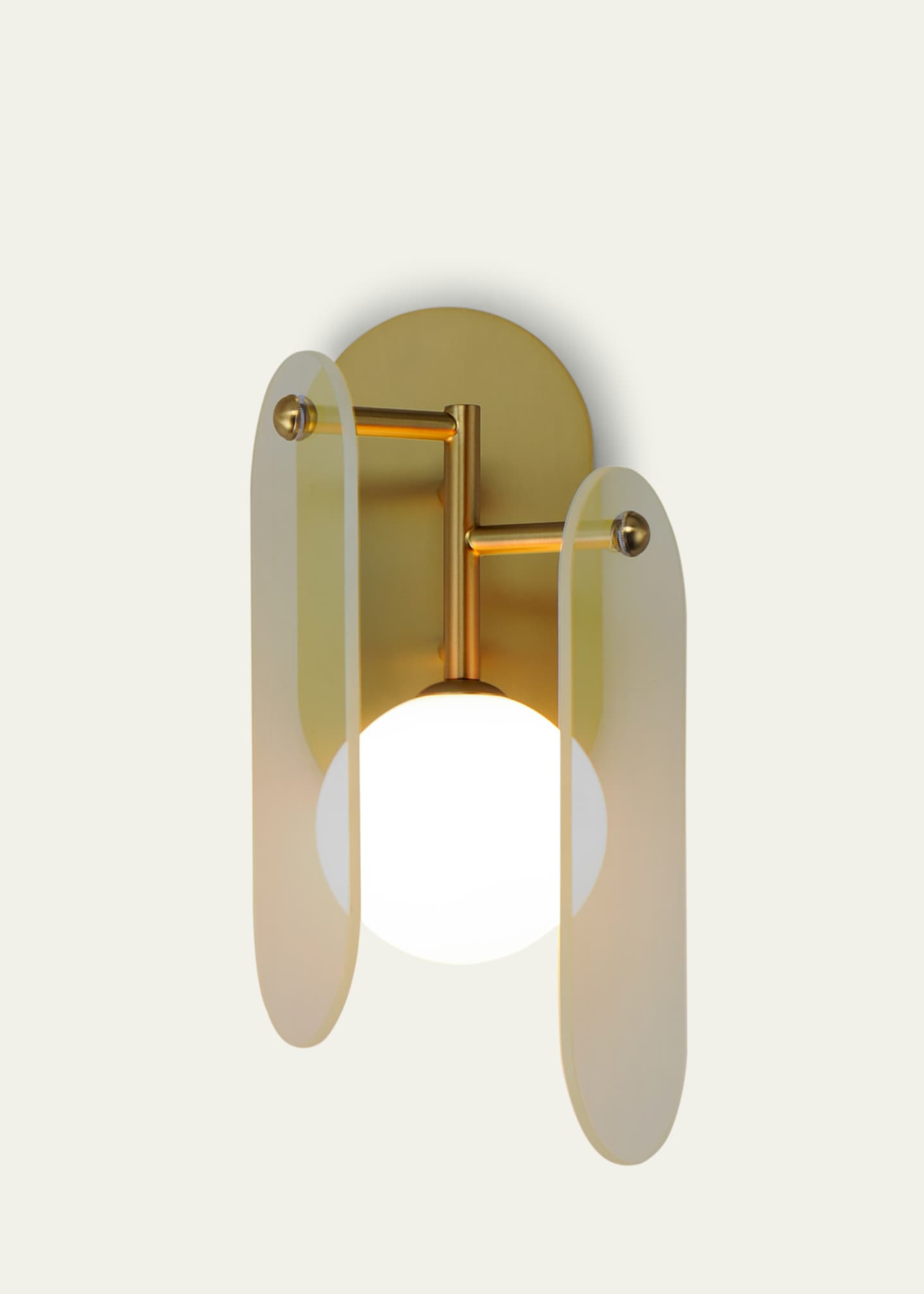 Studio M Megalith Glass 16" Wall Sconce Image 3 of 5