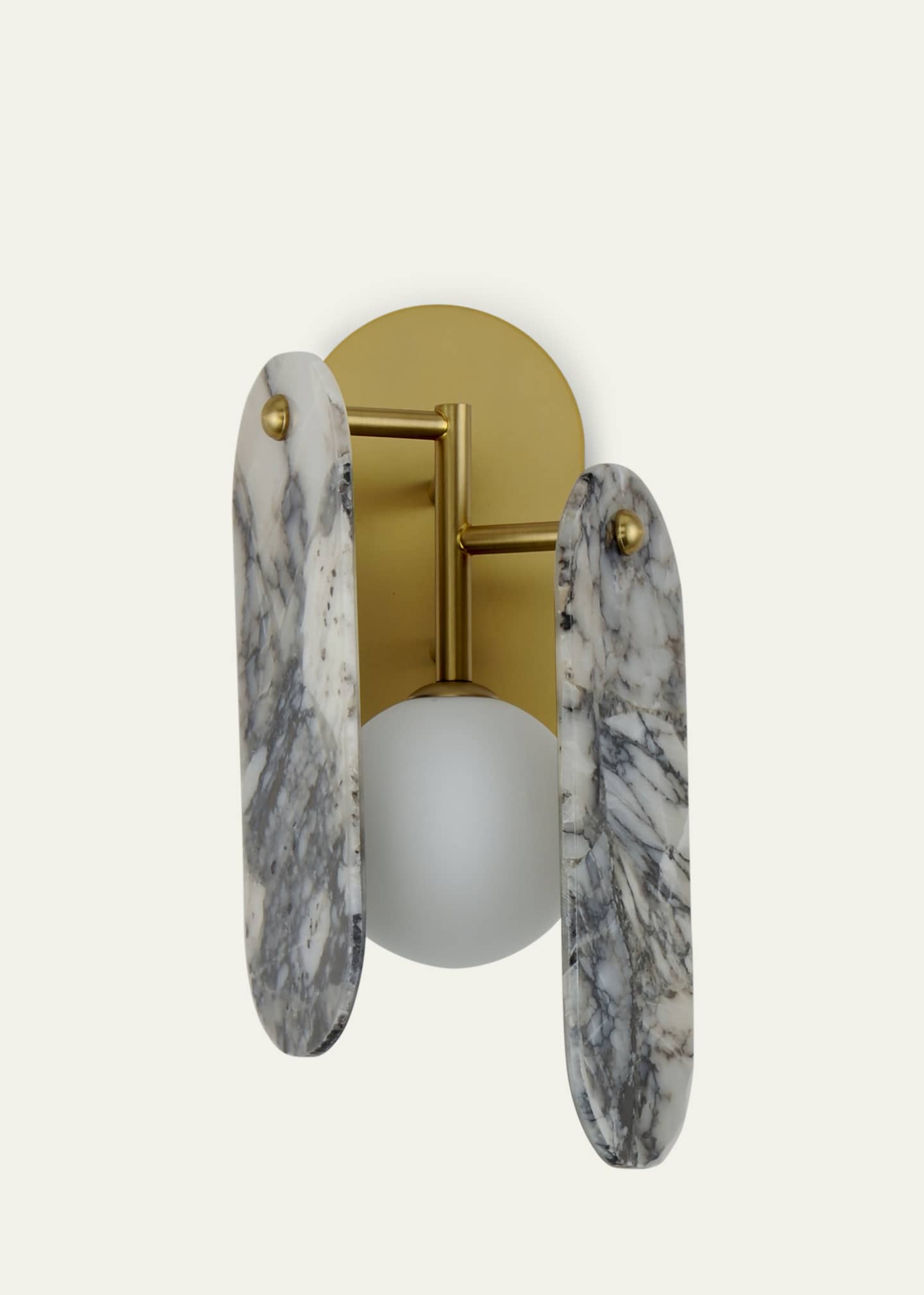 Studio M Megalith Stone Striae Arya Wall Sconce Image 4 of 5