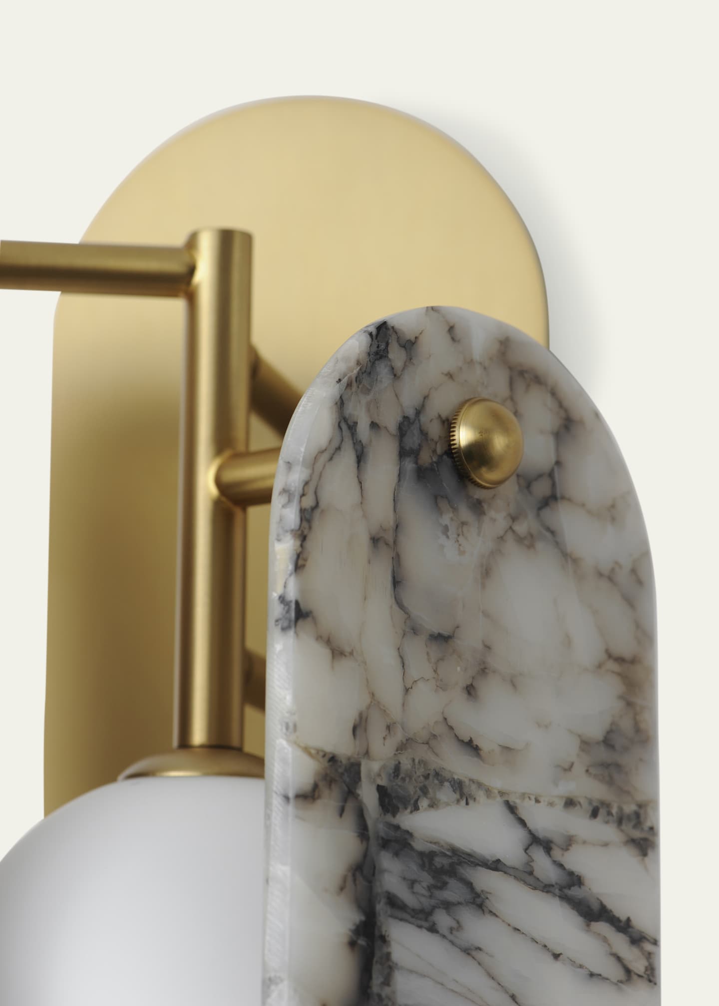 Studio M Megalith Stone Striae Arya Wall Sconce Image 5 of 5