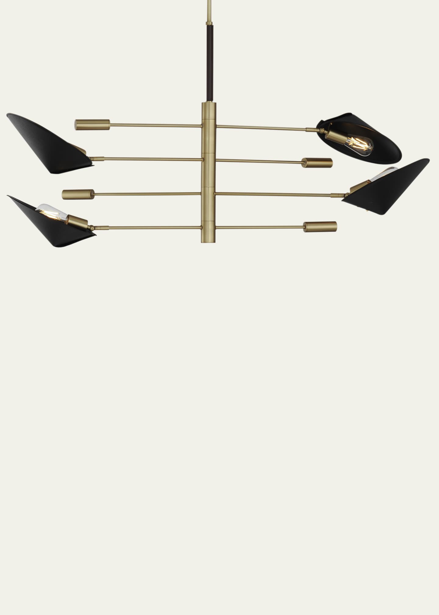 Studio M Cavalier 50" 4-Light Chandelier Image 3 of 5