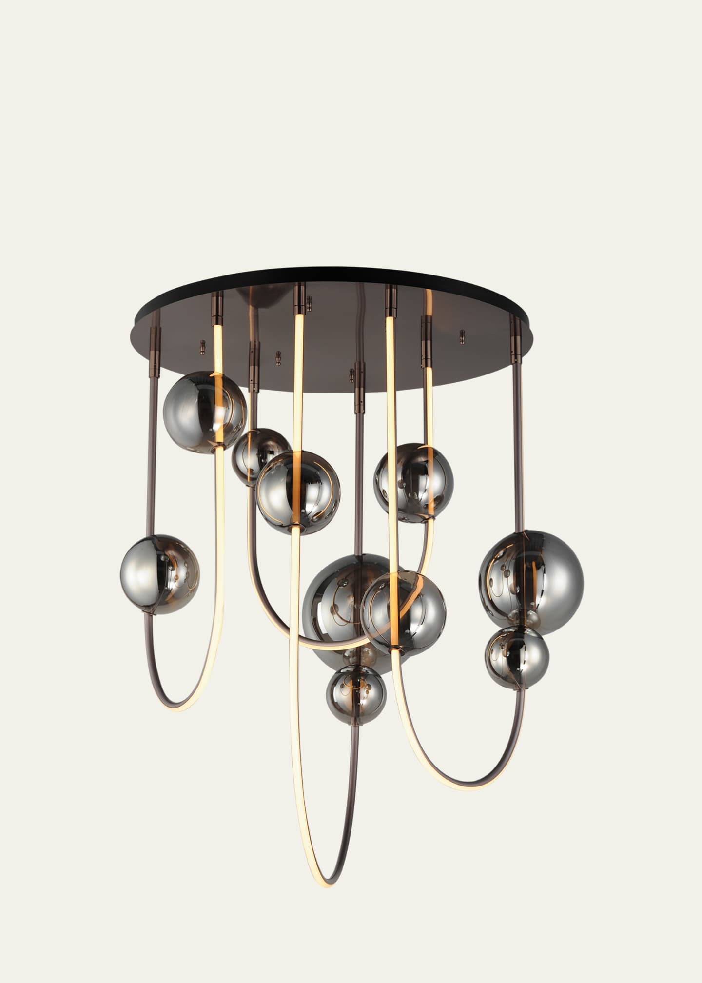 Studio M Dreamer 42" 4-Light Linear Chandelier Image 3 of 5