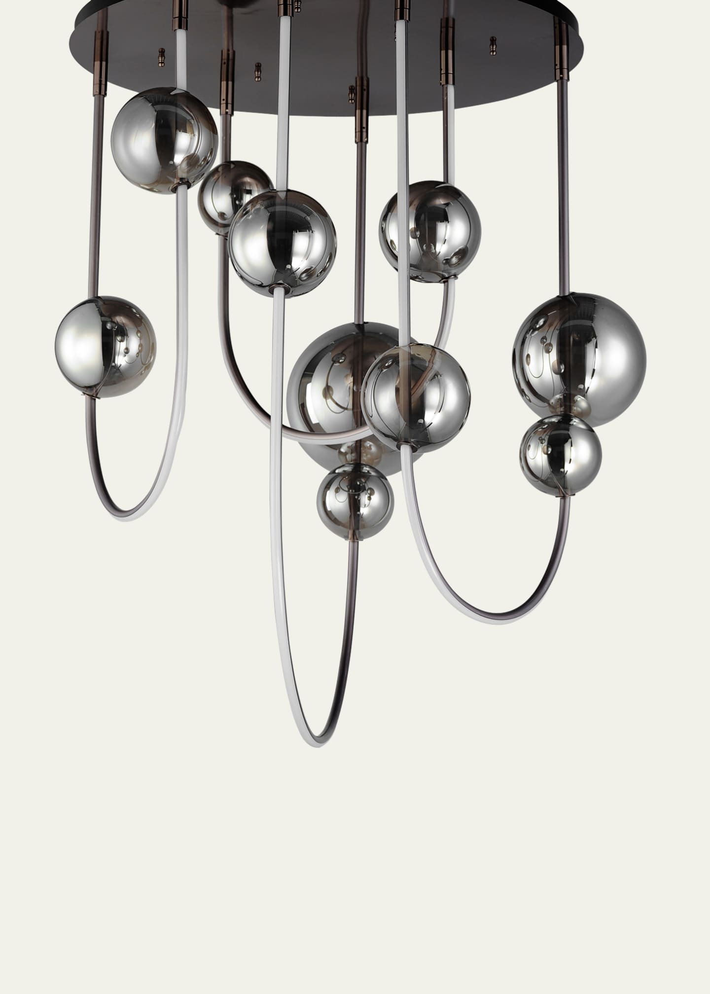 Studio M Dreamer 42" 4-Light Linear Chandelier Image 4 of 5