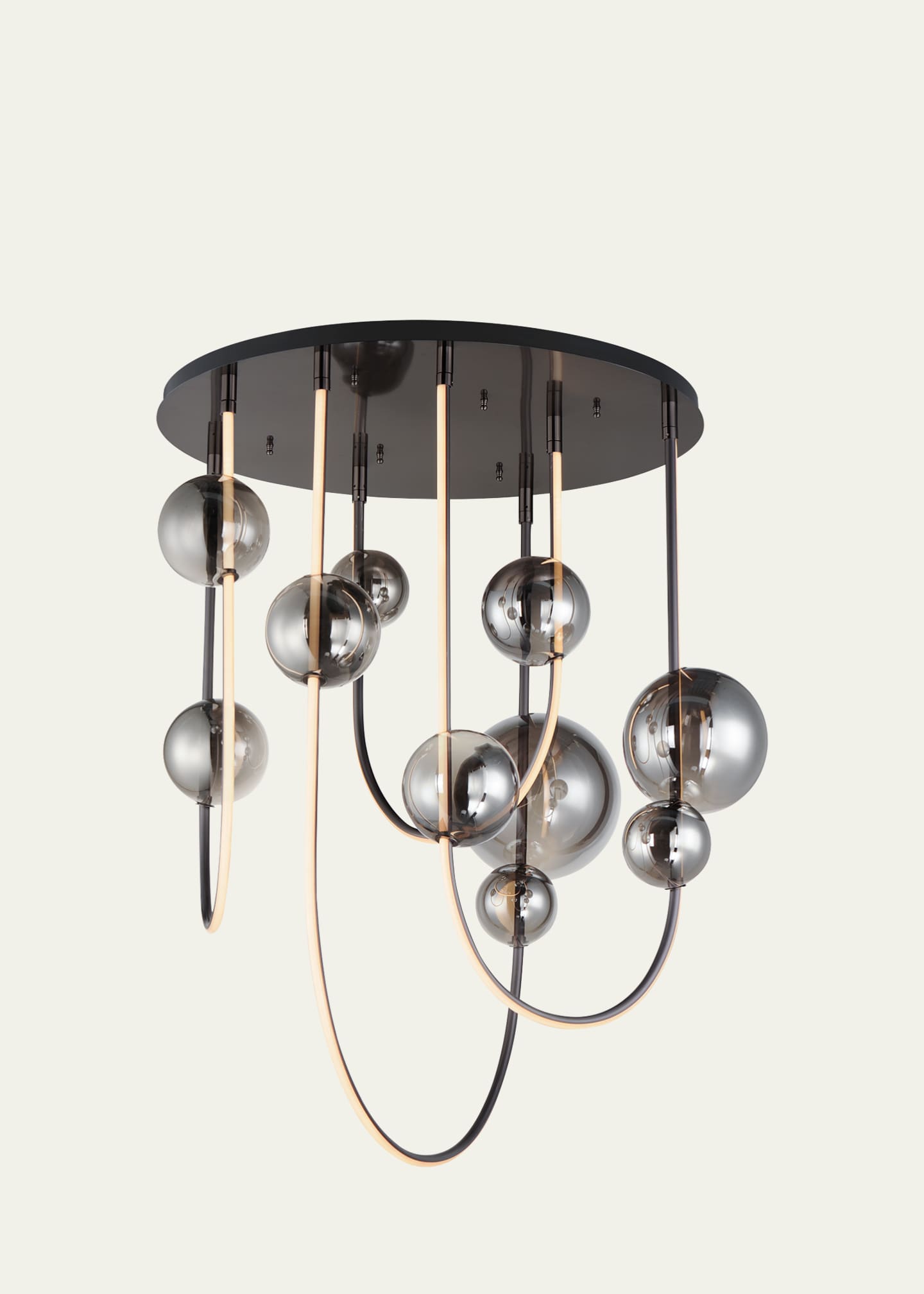 Studio M Dreamer 42" 4-Light Linear Chandelier Image 1 of 5
