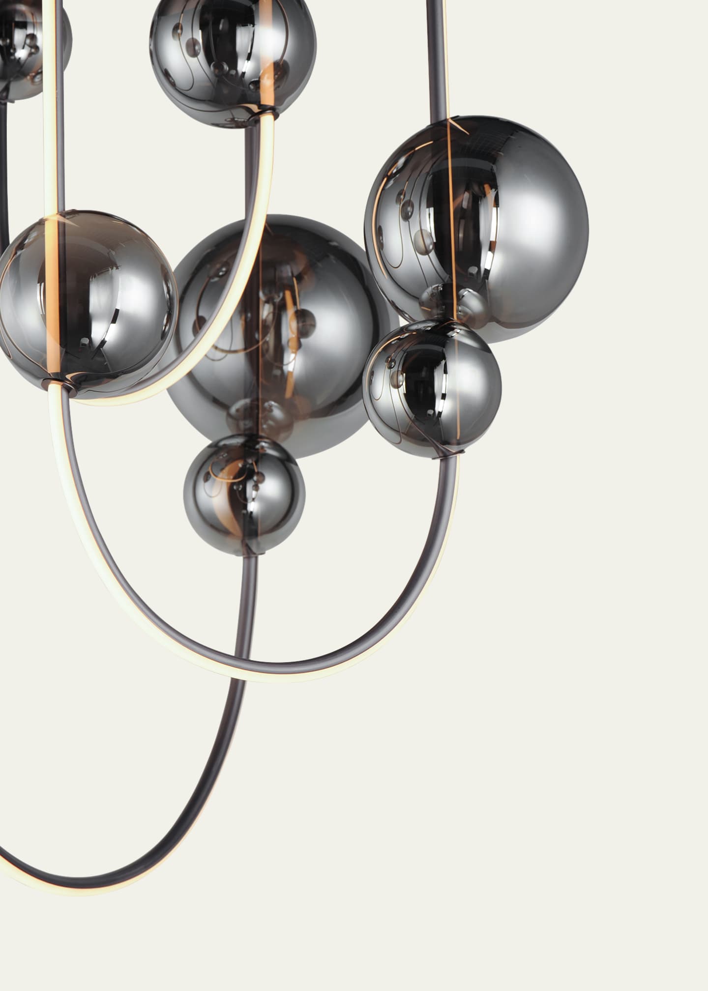 Studio M Dreamer 42" 4-Light Linear Chandelier Image 5 of 5