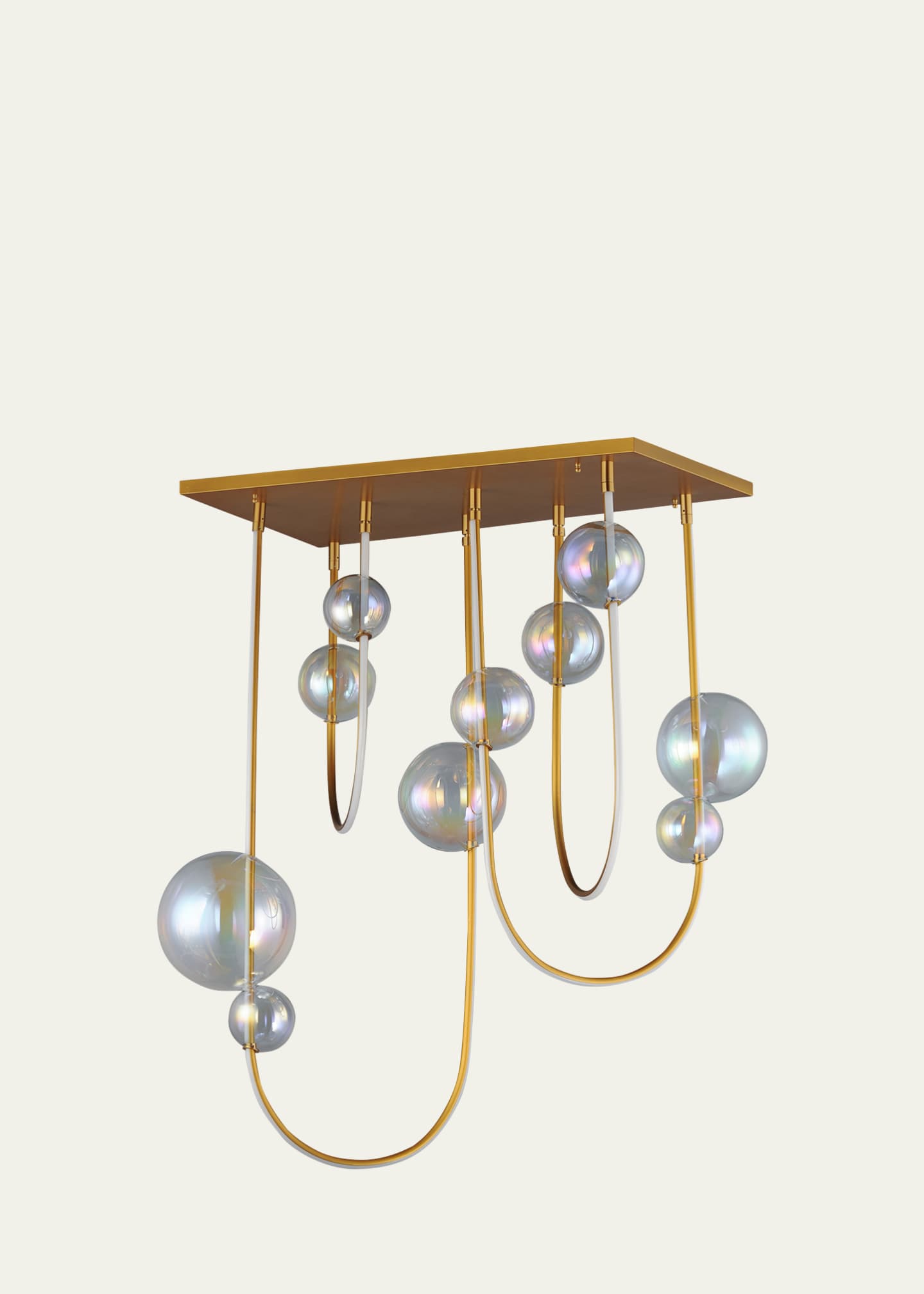 Studio M Dreamer 48" 4-Light Rectilinear LED Chandelier Image 2 of 5