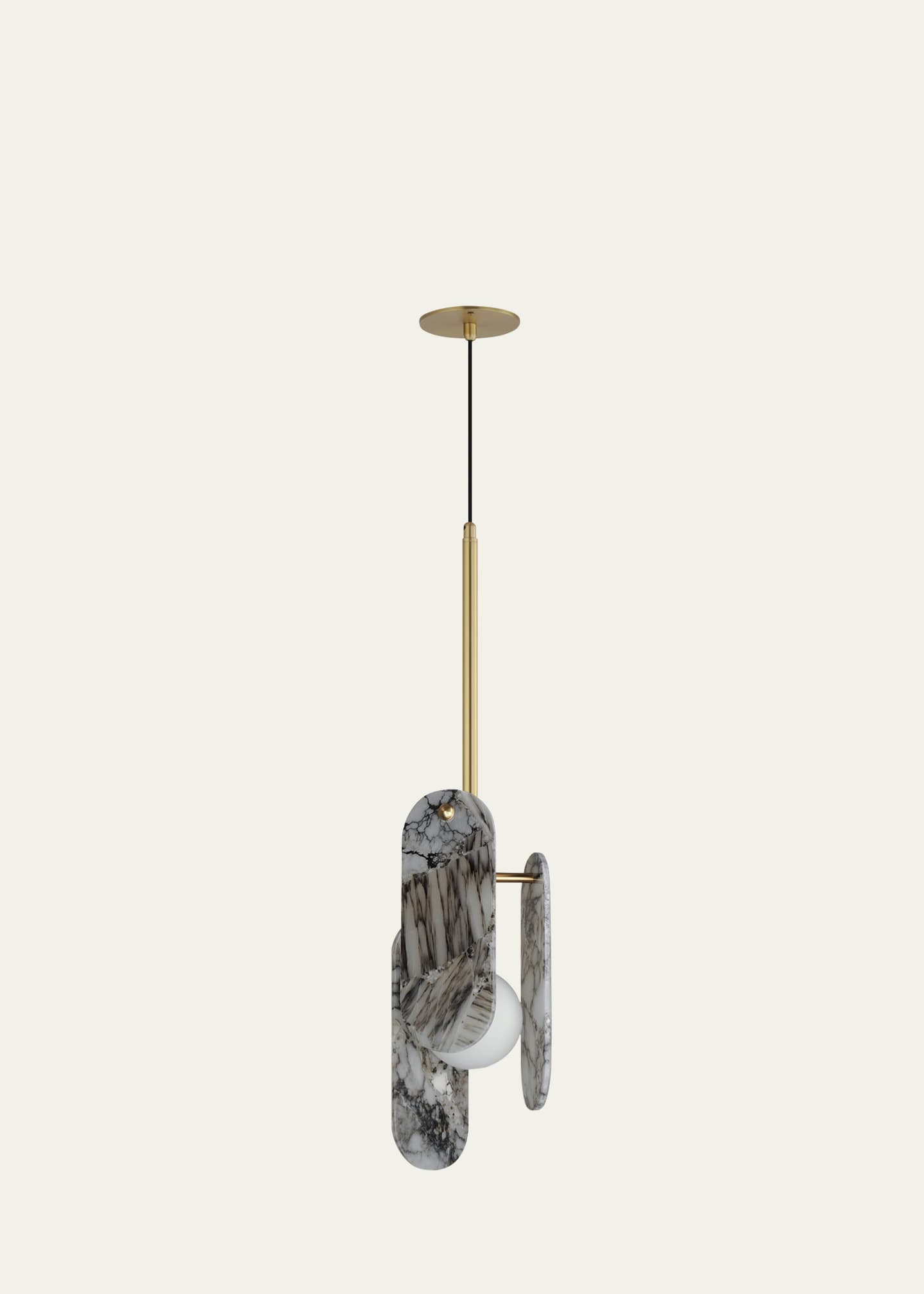 Studio M Megalith Stone Striae Arya 30" Pendant Image 1 of 5