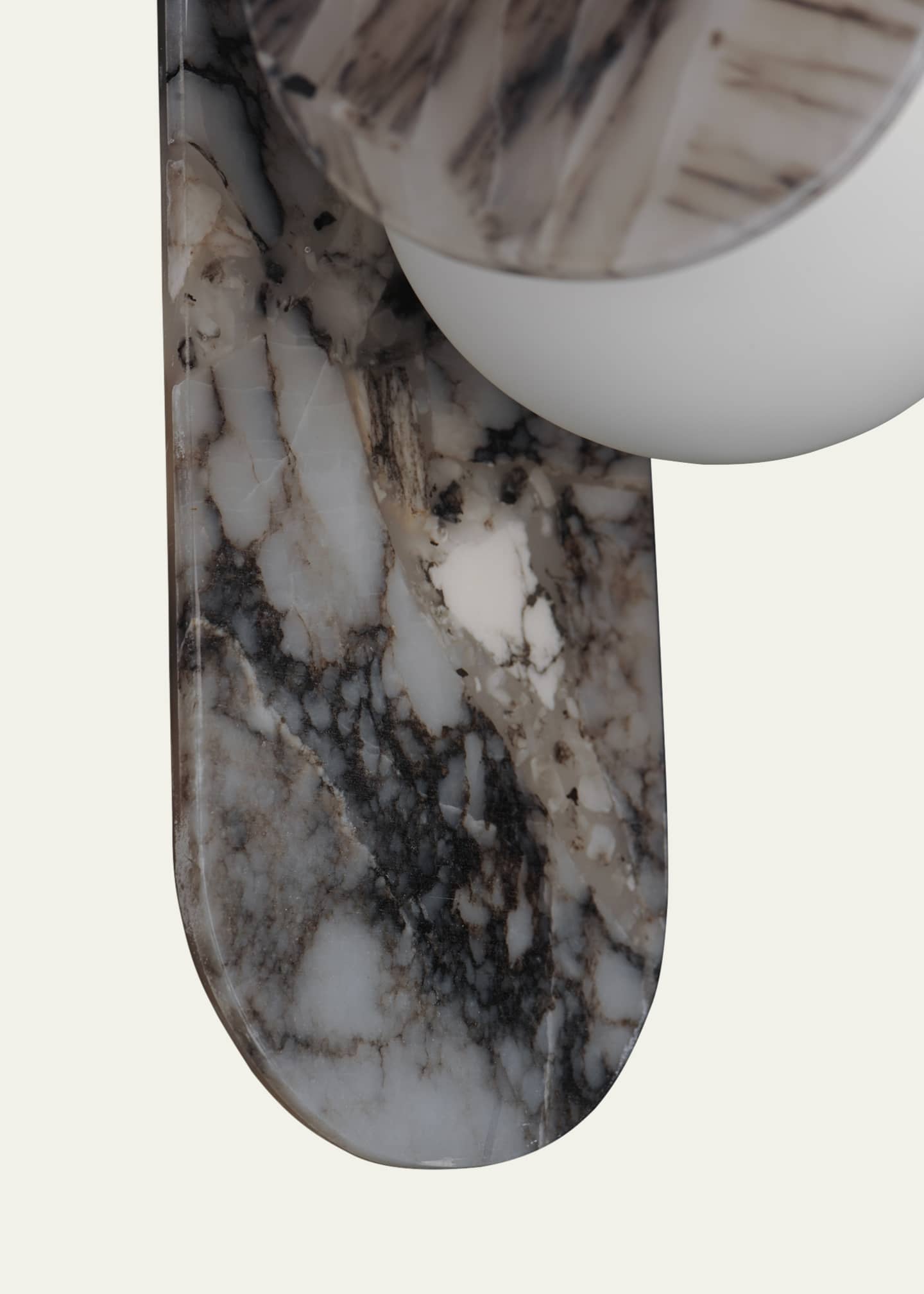 Studio M Megalith Stone Striae Arya 30" Pendant Image 5 of 5