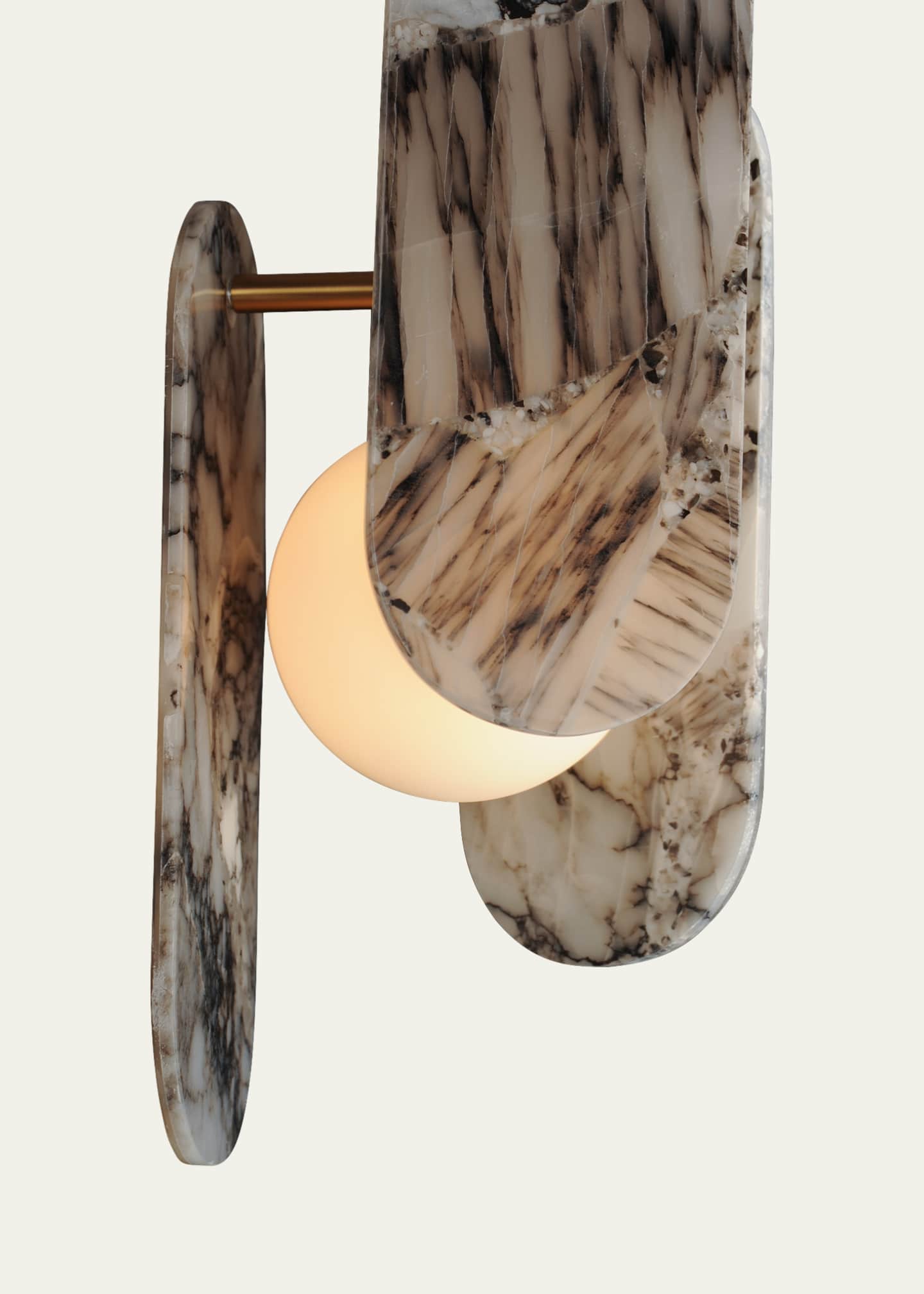 Studio M Megalith Stone Striae Arya 17" Pendant Image 4 of 5