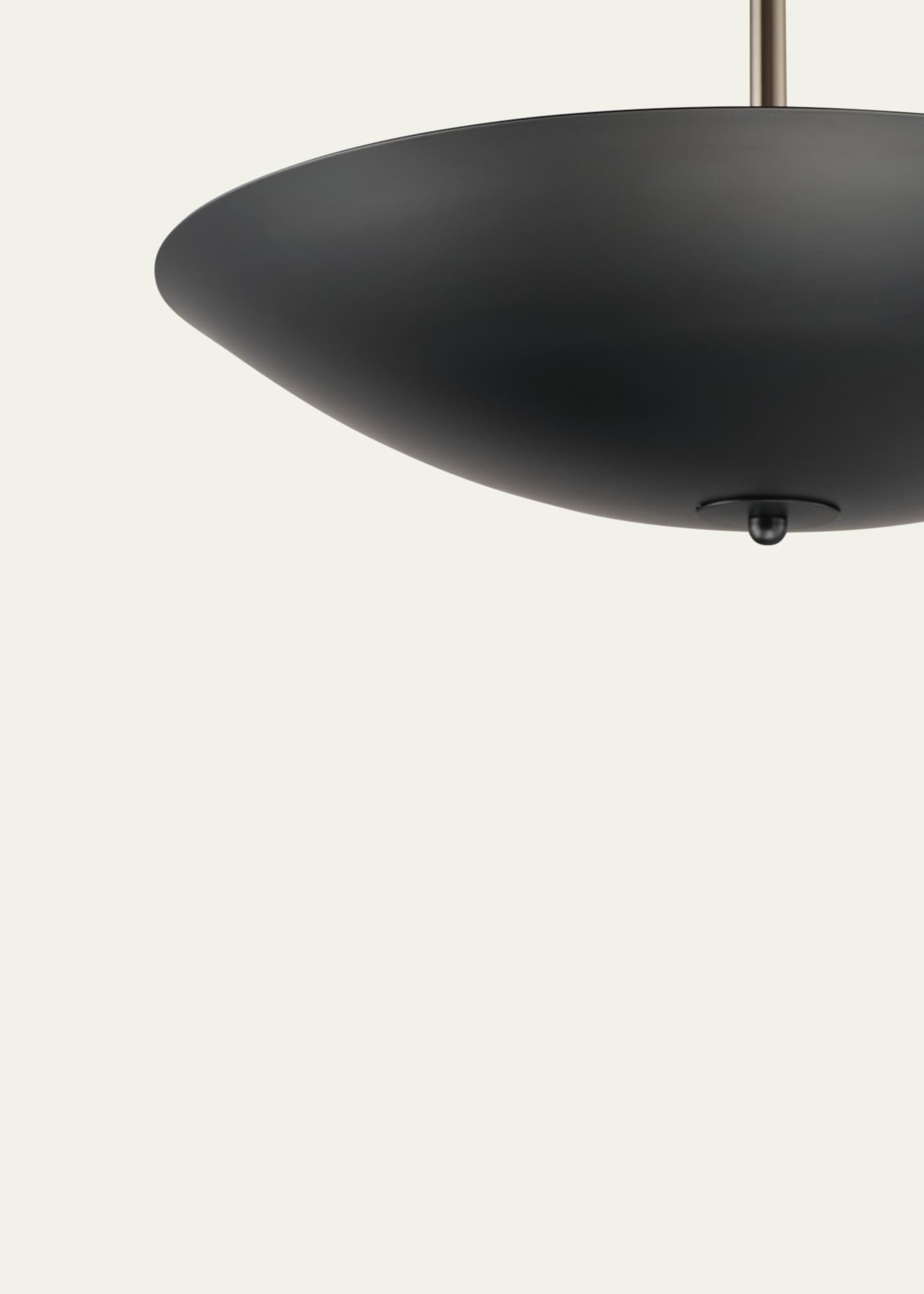 Studio M Vesta 24" Black LED Pendant Image 4 of 5