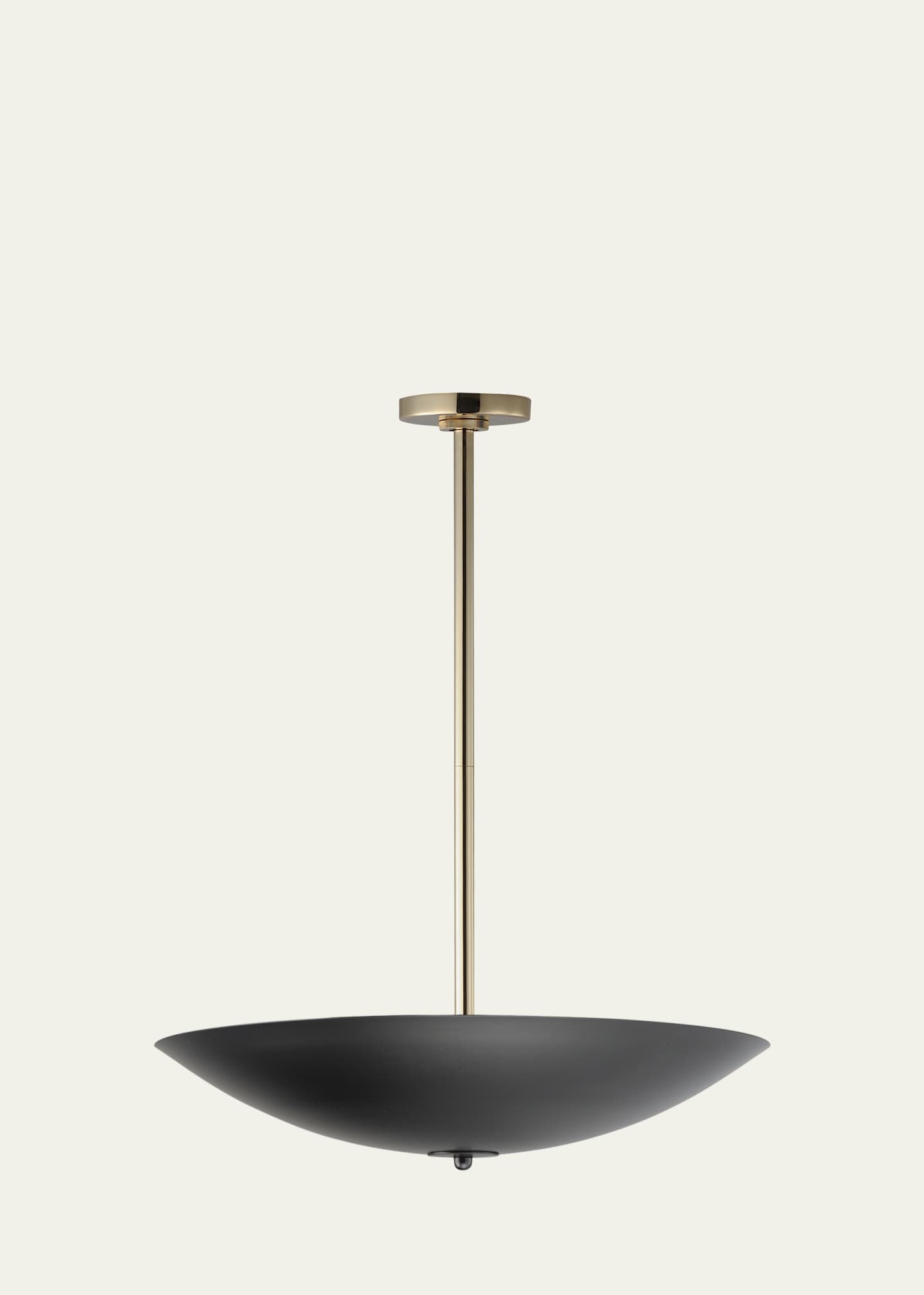 Studio M Vesta 24" Black LED Pendant Image 1 of 5