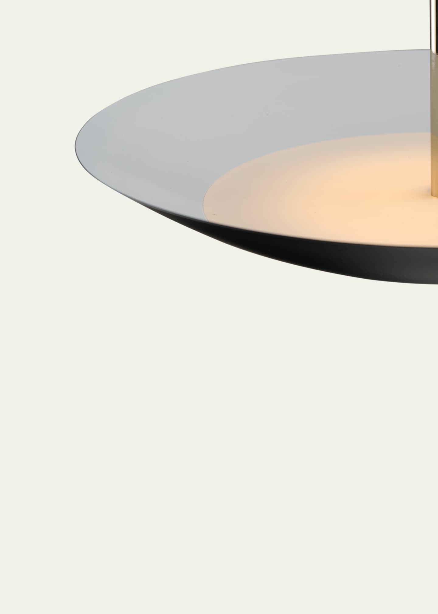 Studio M Vesta 24" Black LED Pendant Image 5 of 5