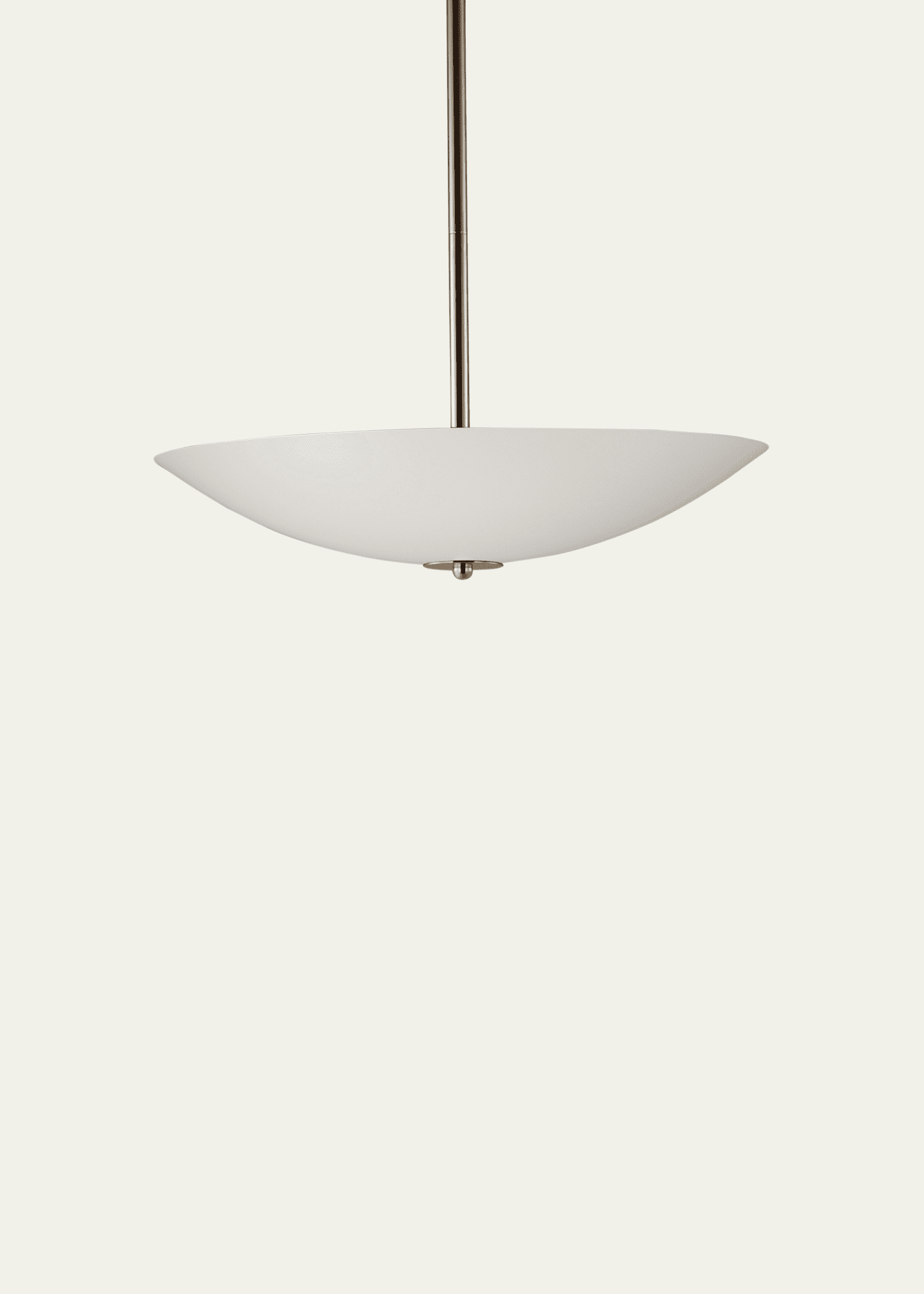 Studio M Vesta 24" White LED Pendant Image 2 of 5