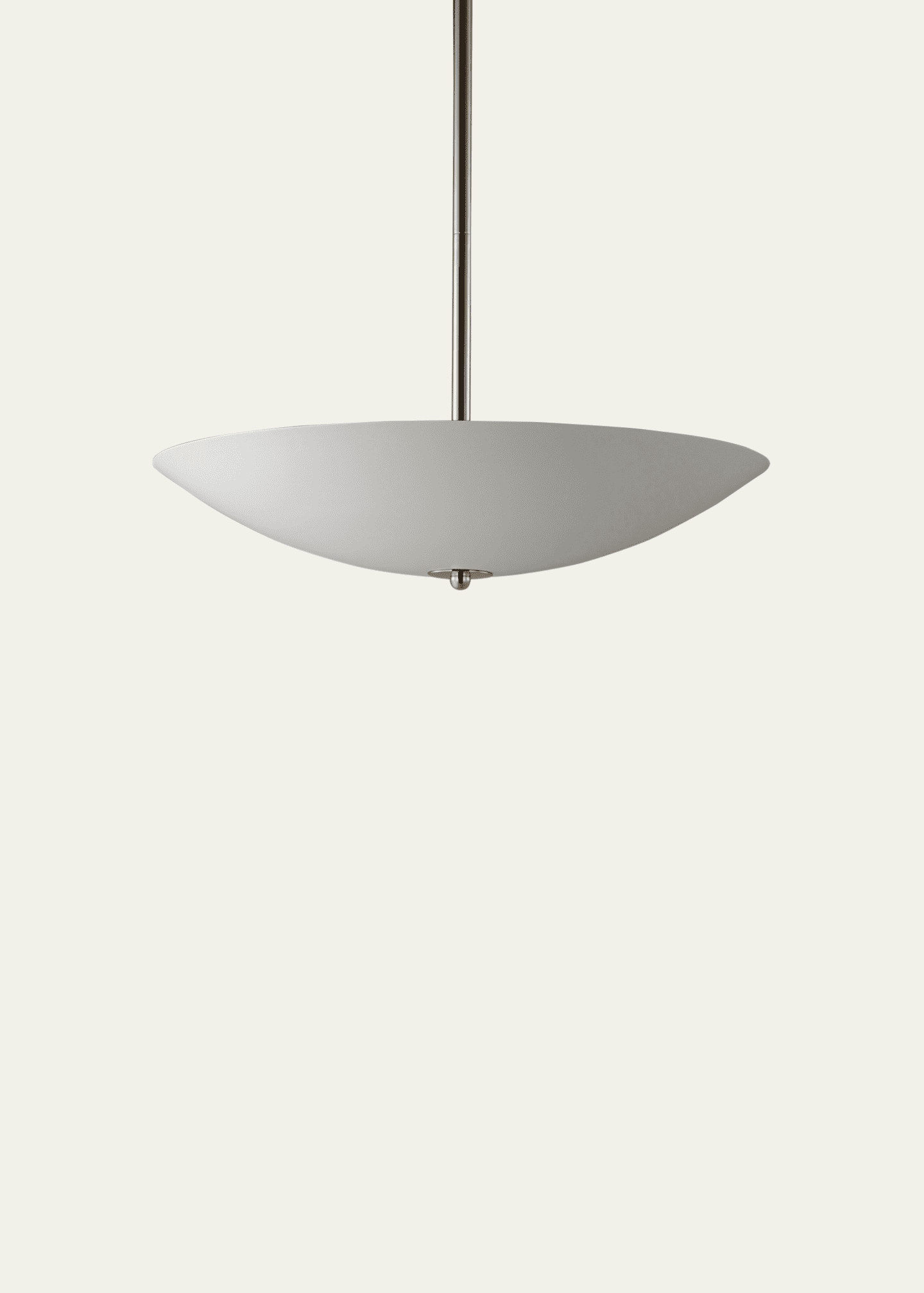 Studio M Vesta 24" White LED Pendant Image 3 of 5