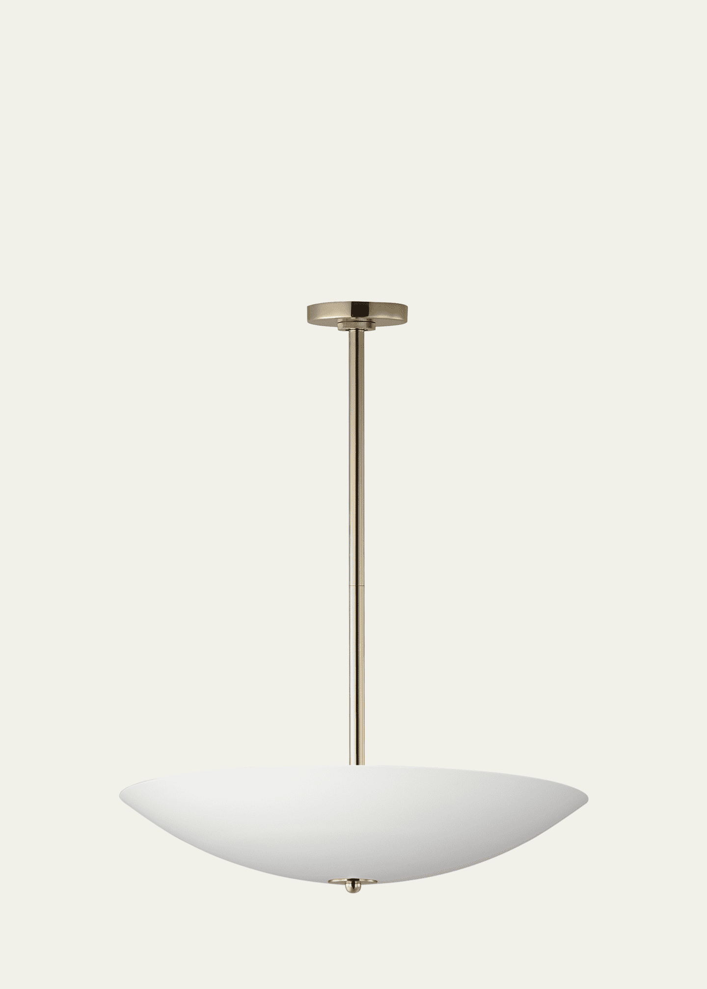 Studio M Vesta 24" White LED Pendant Image 1 of 5
