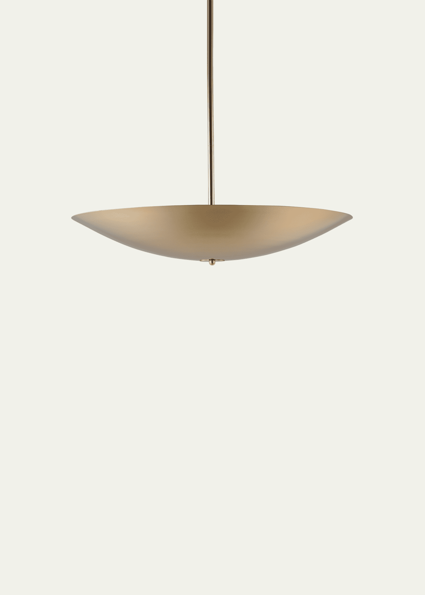 Studio M Vesta 24" French Gold LED Pendant Image 2 of 5