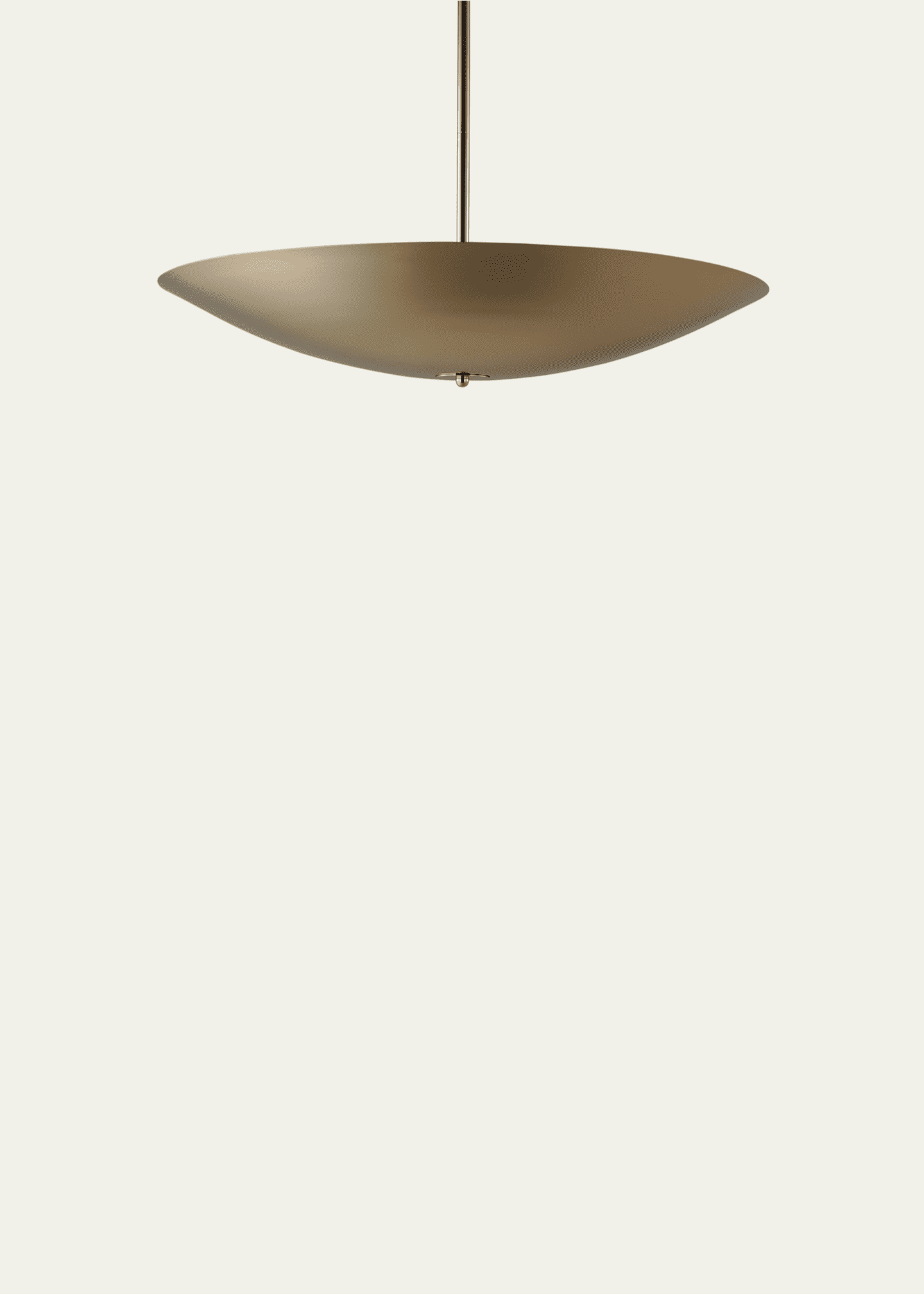 Studio M Vesta 36" French Gold LED Pendant Image 2 of 5