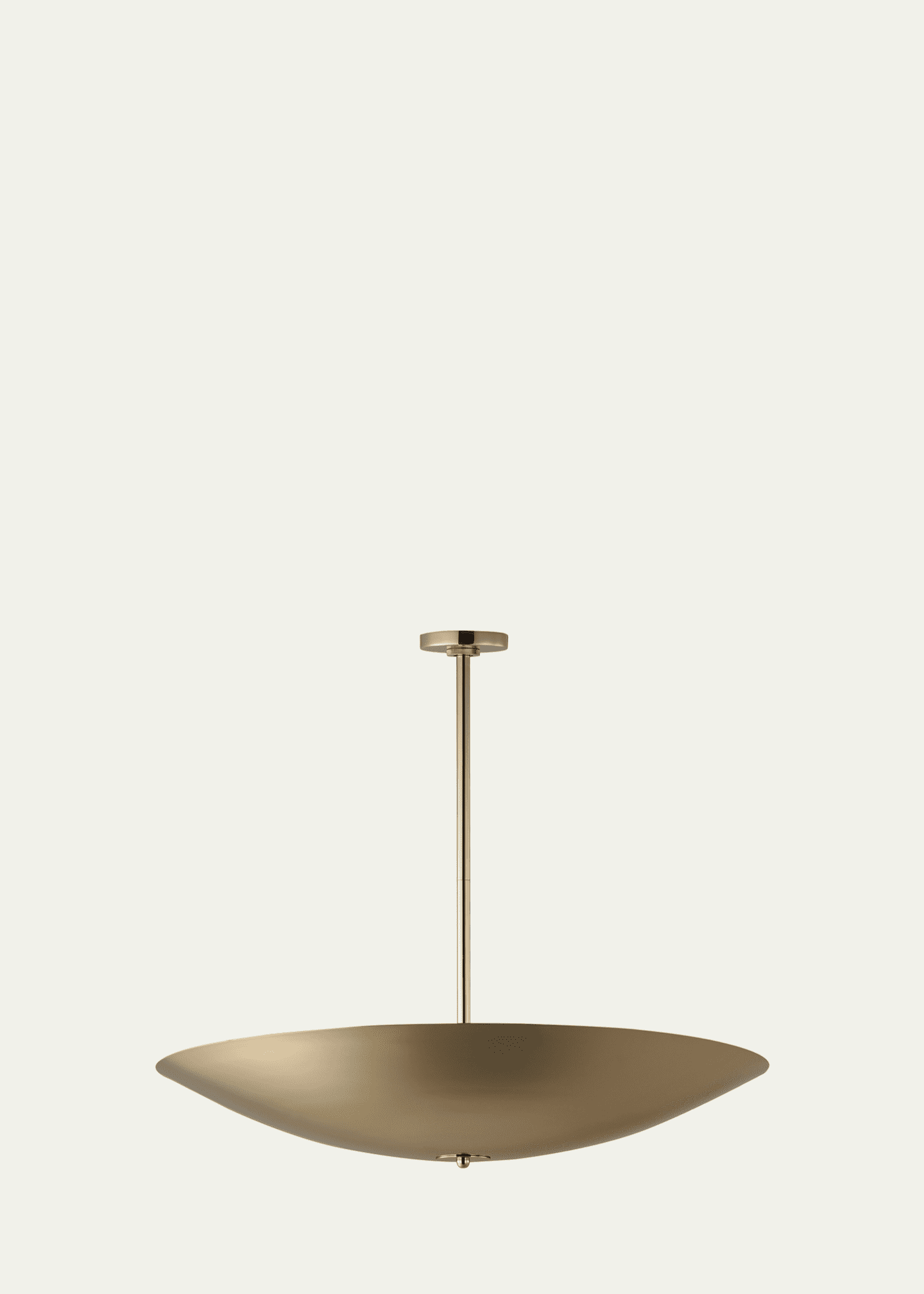 Studio M Vesta 36" French Gold LED Pendant Image 1 of 5