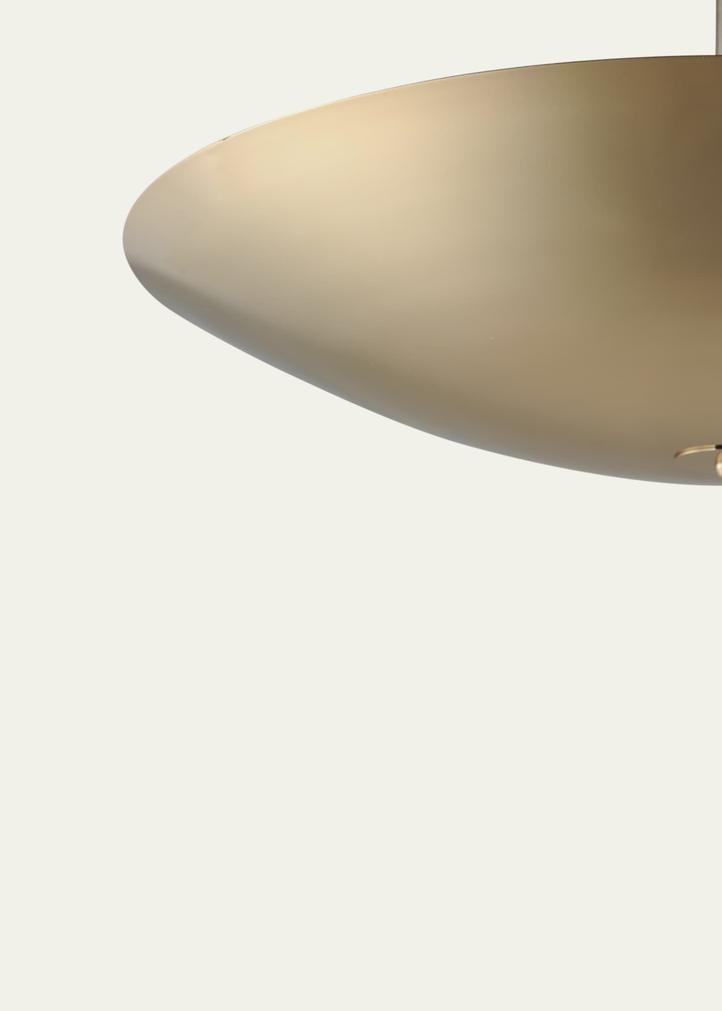 Studio M Vesta 36" French Gold LED Pendant Image 5 of 5