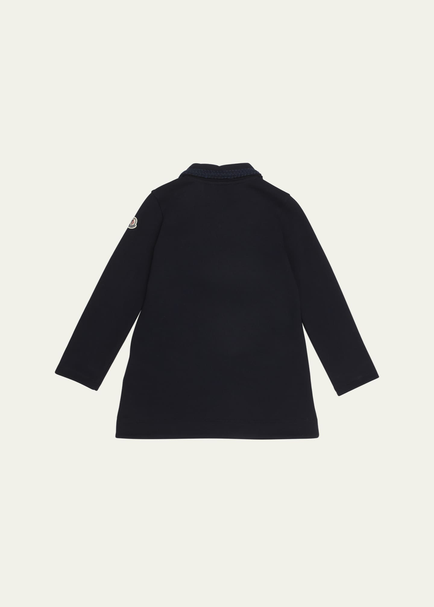 Moncler Girl's Knitted Trim Dress, Size 8-14 Image 2 of 3
