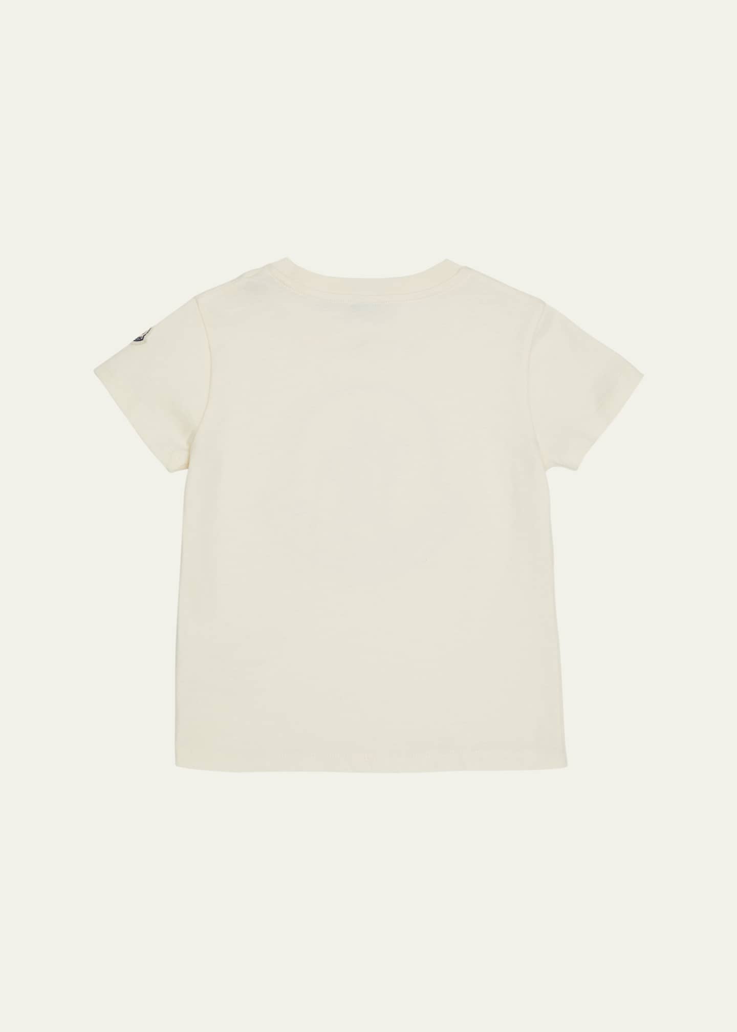 Moncler Girl's Embellished Bell Logo T-Shirt, Size 8-14 Image 2 of 3