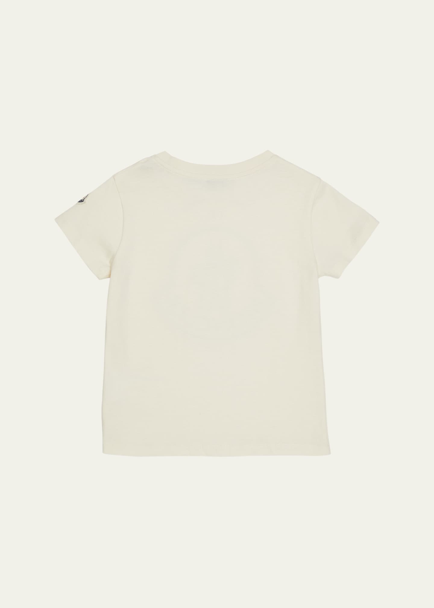 Moncler Girl's Embellished Bell Logo T-Shirt, Size 4-6 Image 2 of 3