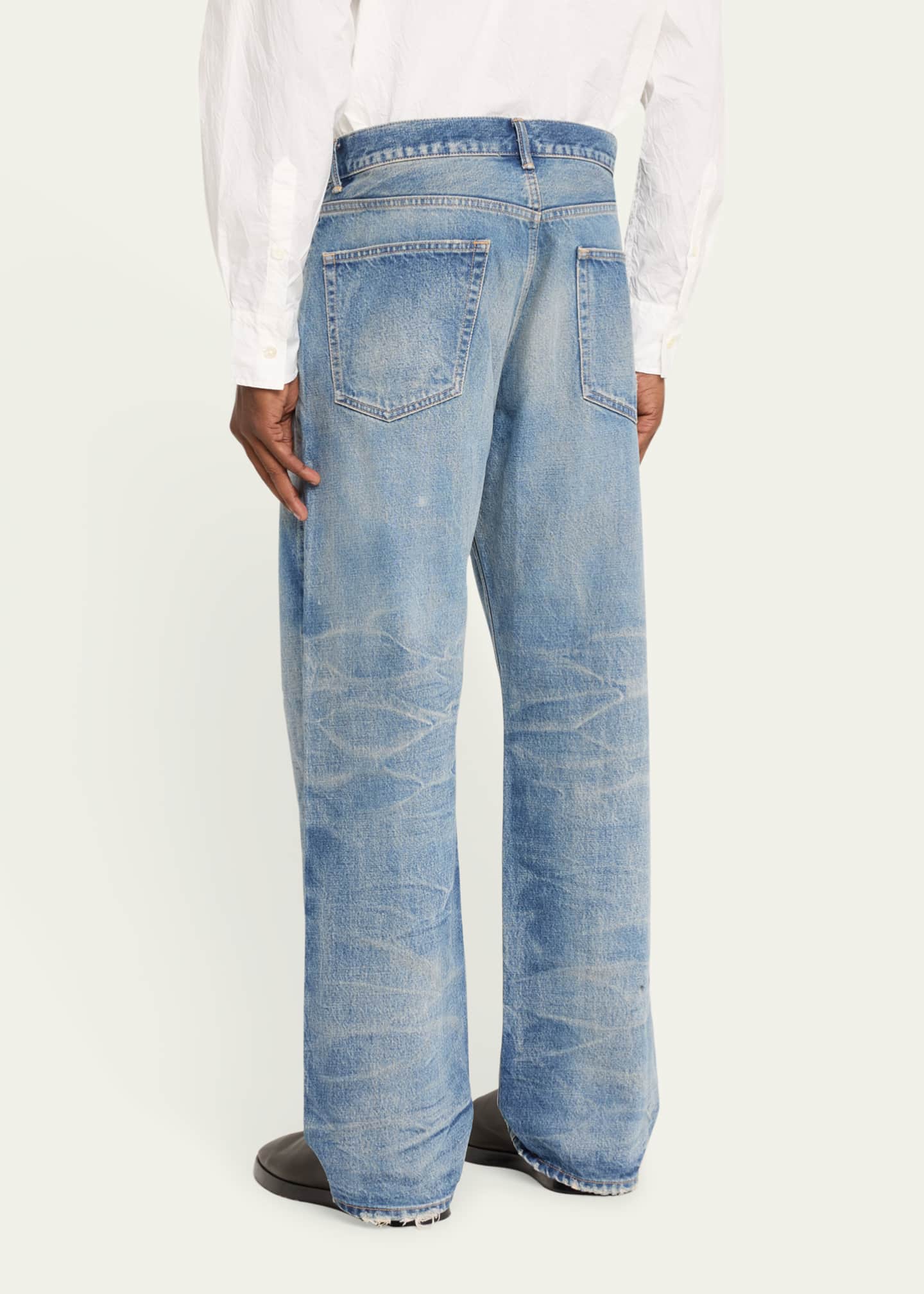 John Elliott Men's Wyatt Juliette Baggy Jeans Image 3 of 5