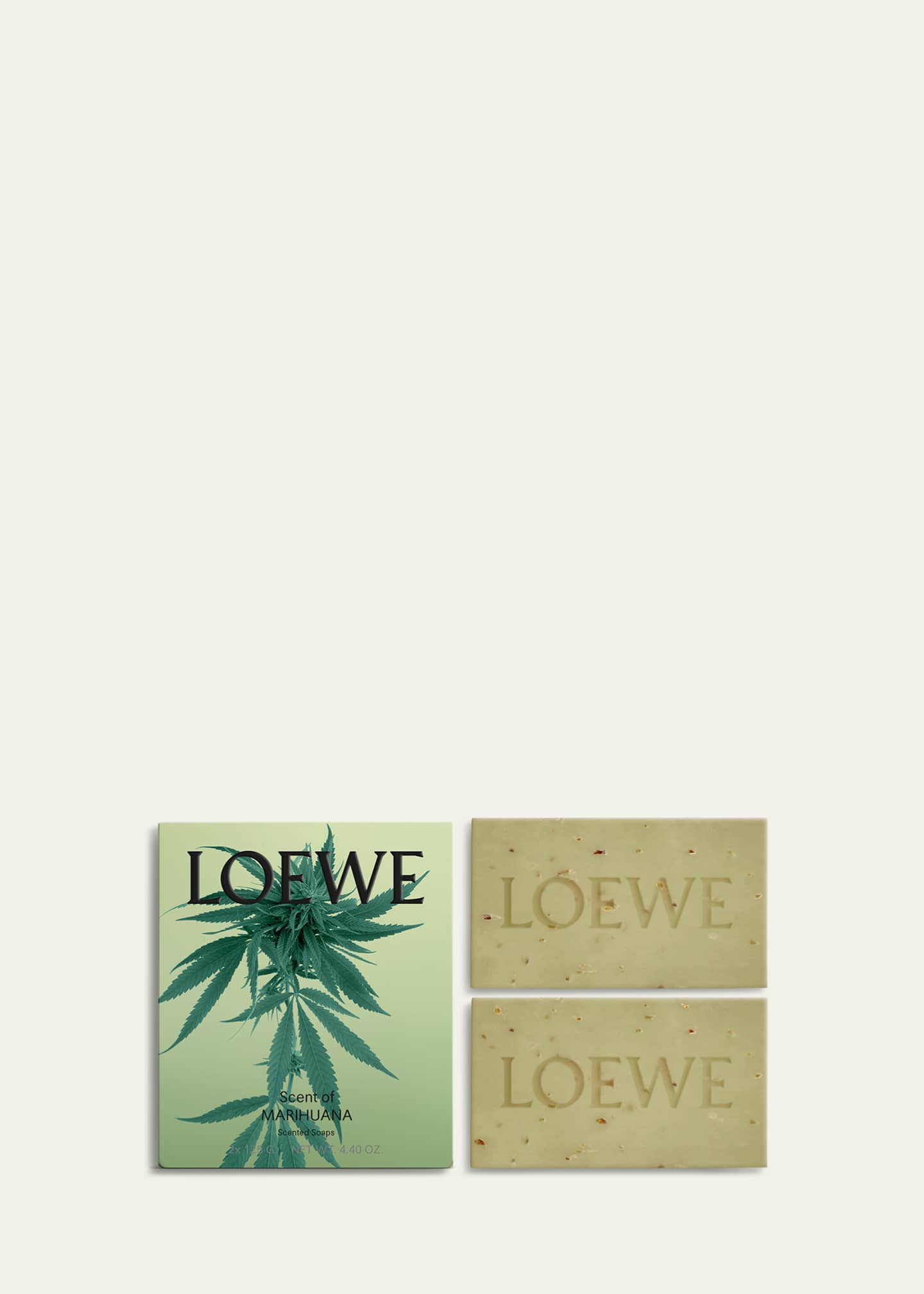 Loewe Marihuana Mini Soaps, 2 x 4.4 oz. Image 2 of 2