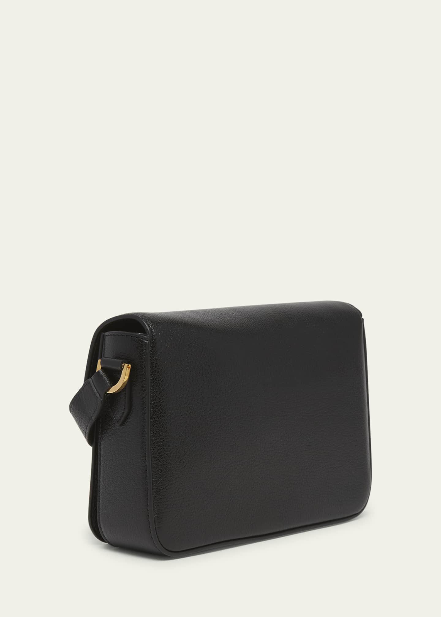 TOM FORD Men's Monarch Grained Leather Messenger Bag Image 3 of 5