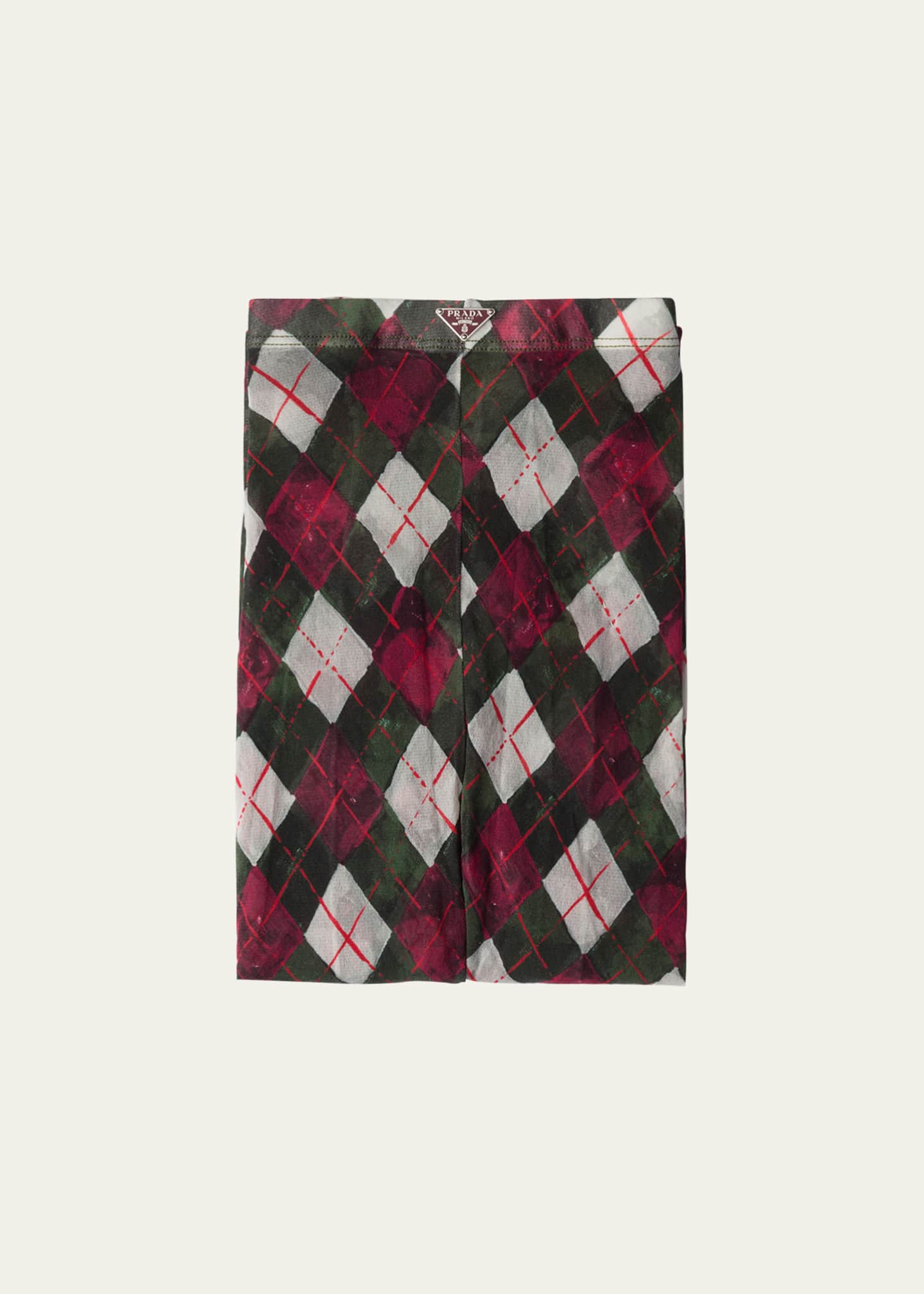 Prada Argyle Tulle Tights Image 1 of 2