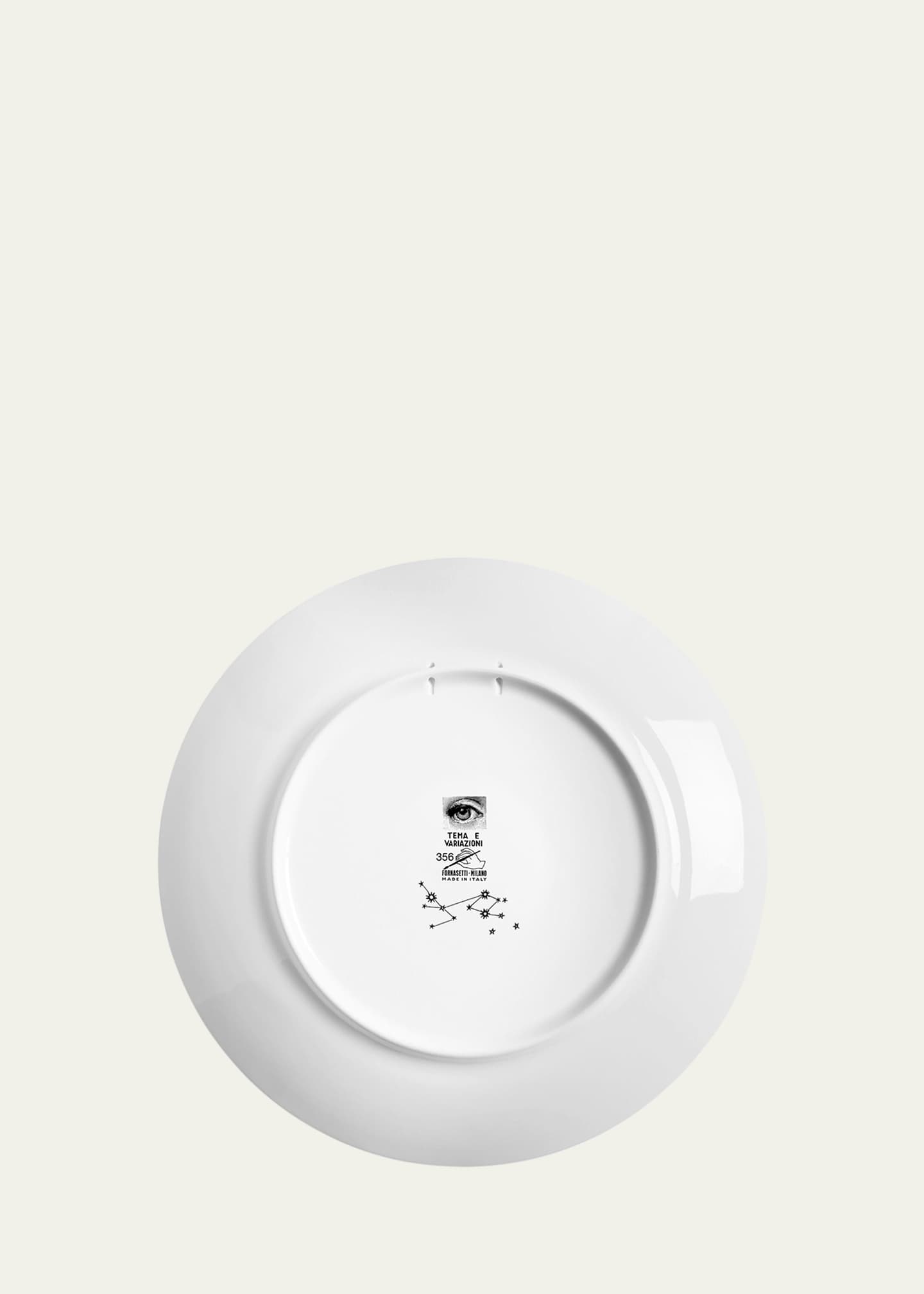 Fornasetti Tema e Variazioni n.356 Wall Plate Image 2 of 2