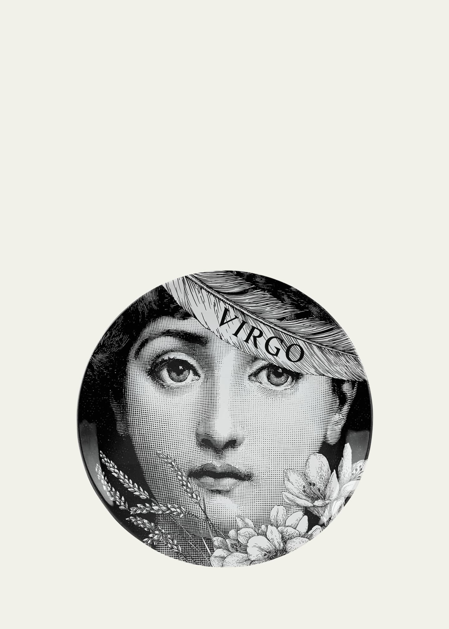 Fornasetti Tema e Variazioni n.353 Wall Plate Image 1 of 2