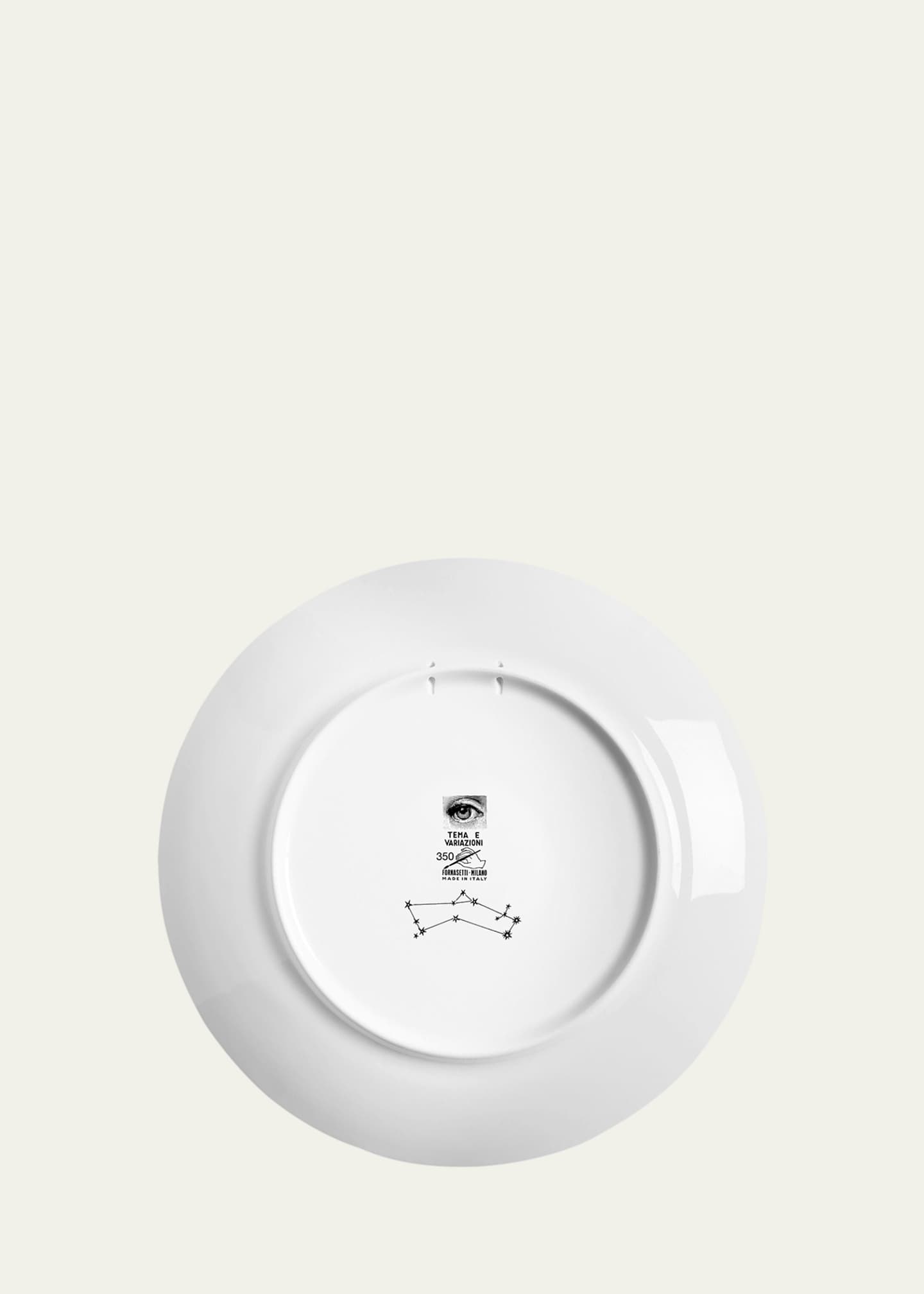 Fornasetti Tema e Variazioni n.350 Wall Plate Image 2 of 2