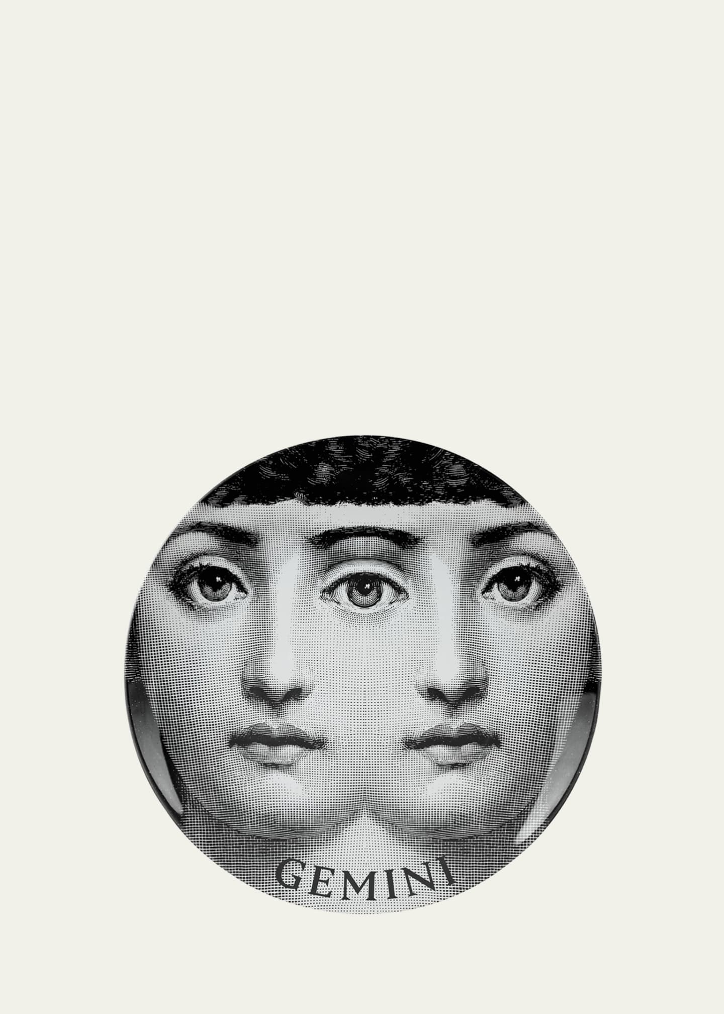 Fornasetti Tema e Variazioni n.350 Wall Plate Image 1 of 2