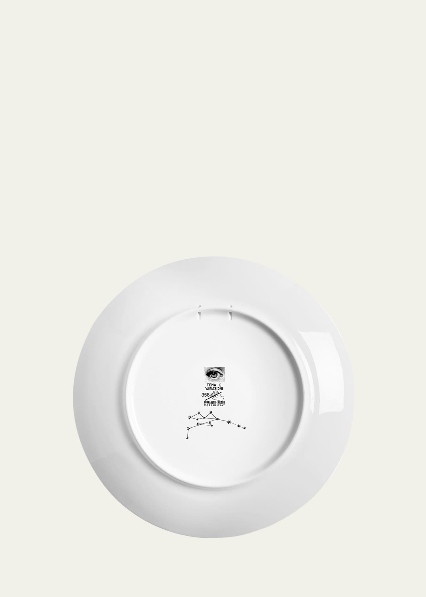 Fornasetti Tema e Variazioni n.358 Wall Plate Image 2 of 2