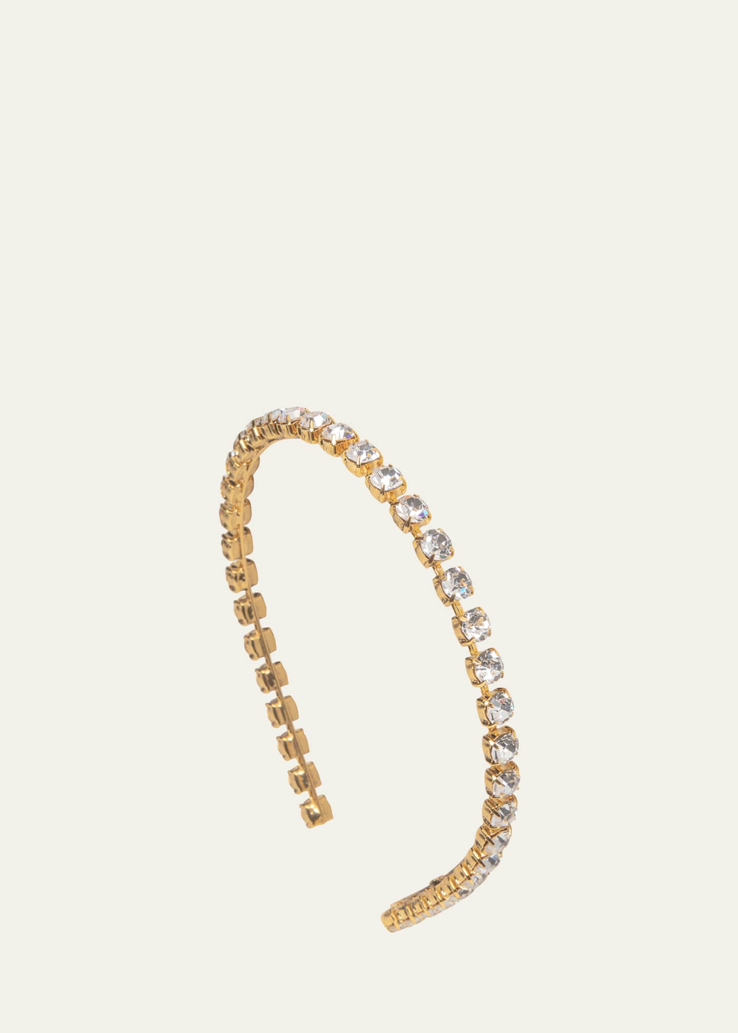 Jennifer Behr Sophie Crystal Skinny Headband