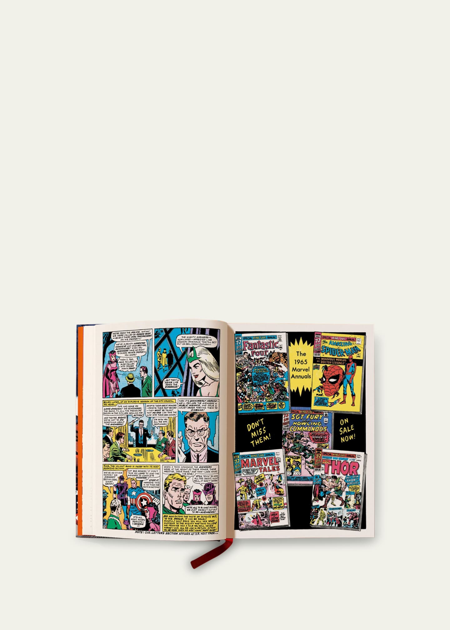 TASCHEN "Marvel Comics Library. Avengers. Vol. 2. 1965–1967" Book Image 4 of 6