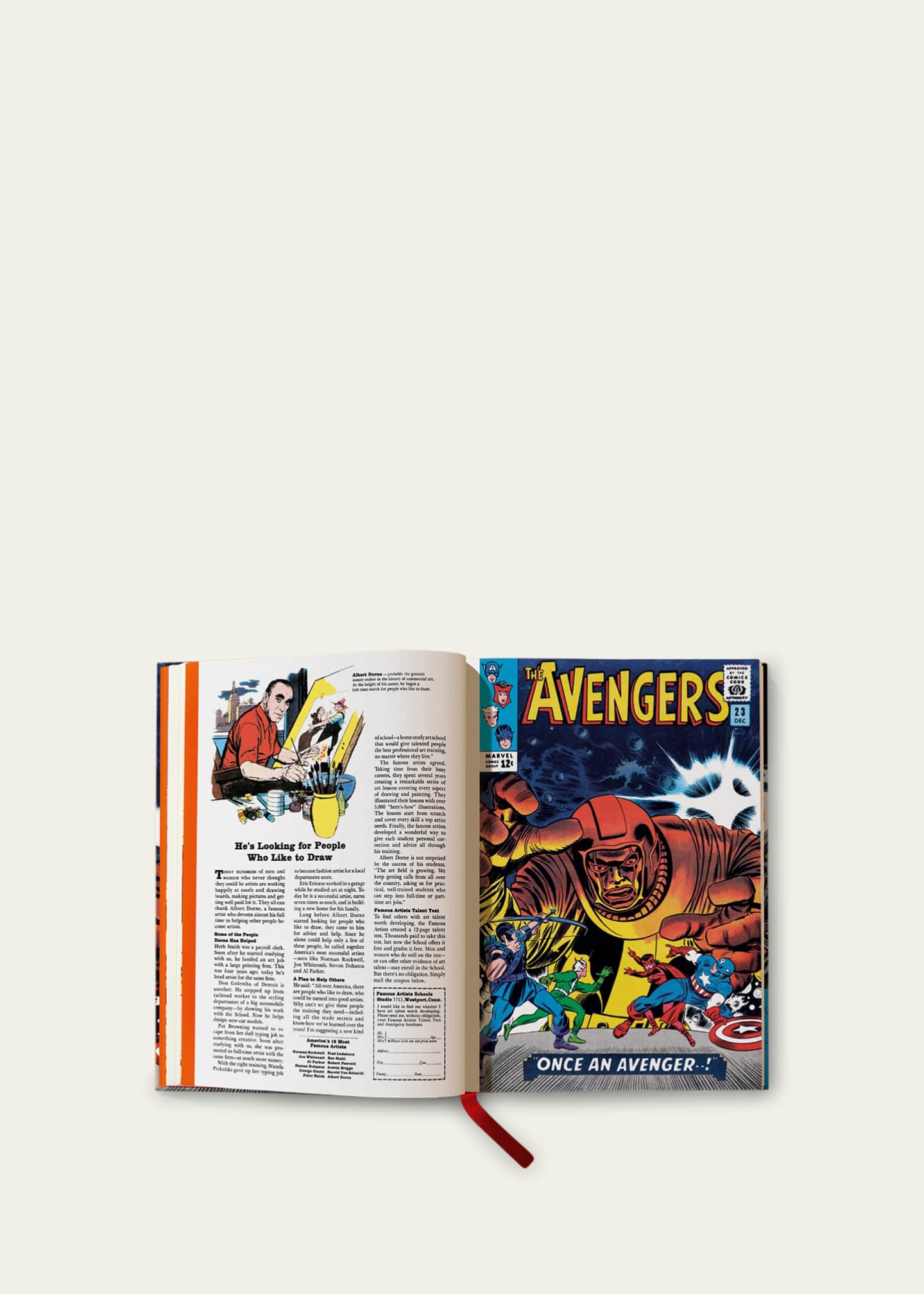 TASCHEN "Marvel Comics Library. Avengers. Vol. 2. 1965–1967" Book Image 5 of 6