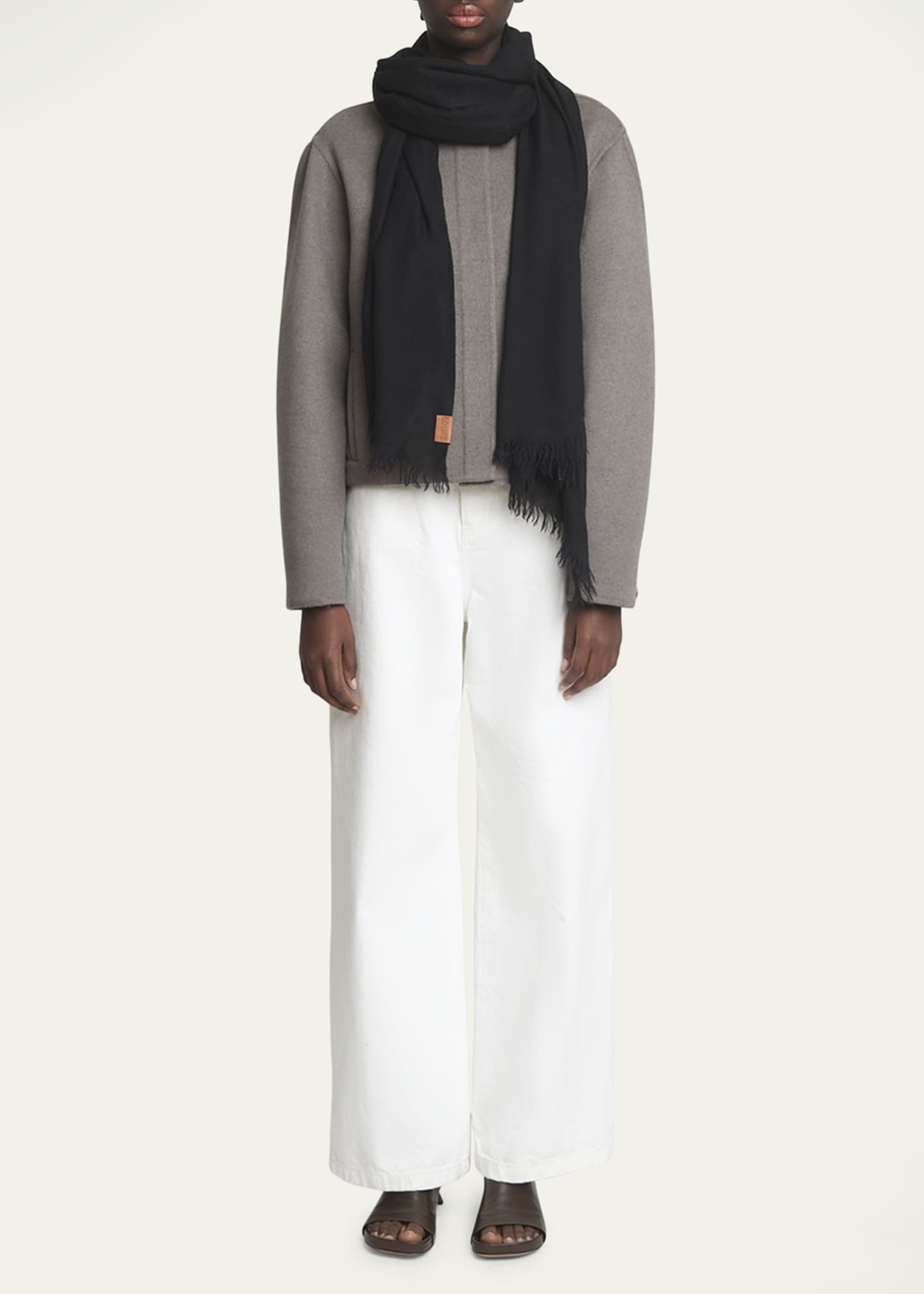 Loewe Lightweight Cashmere Scarf Image 2 of 4