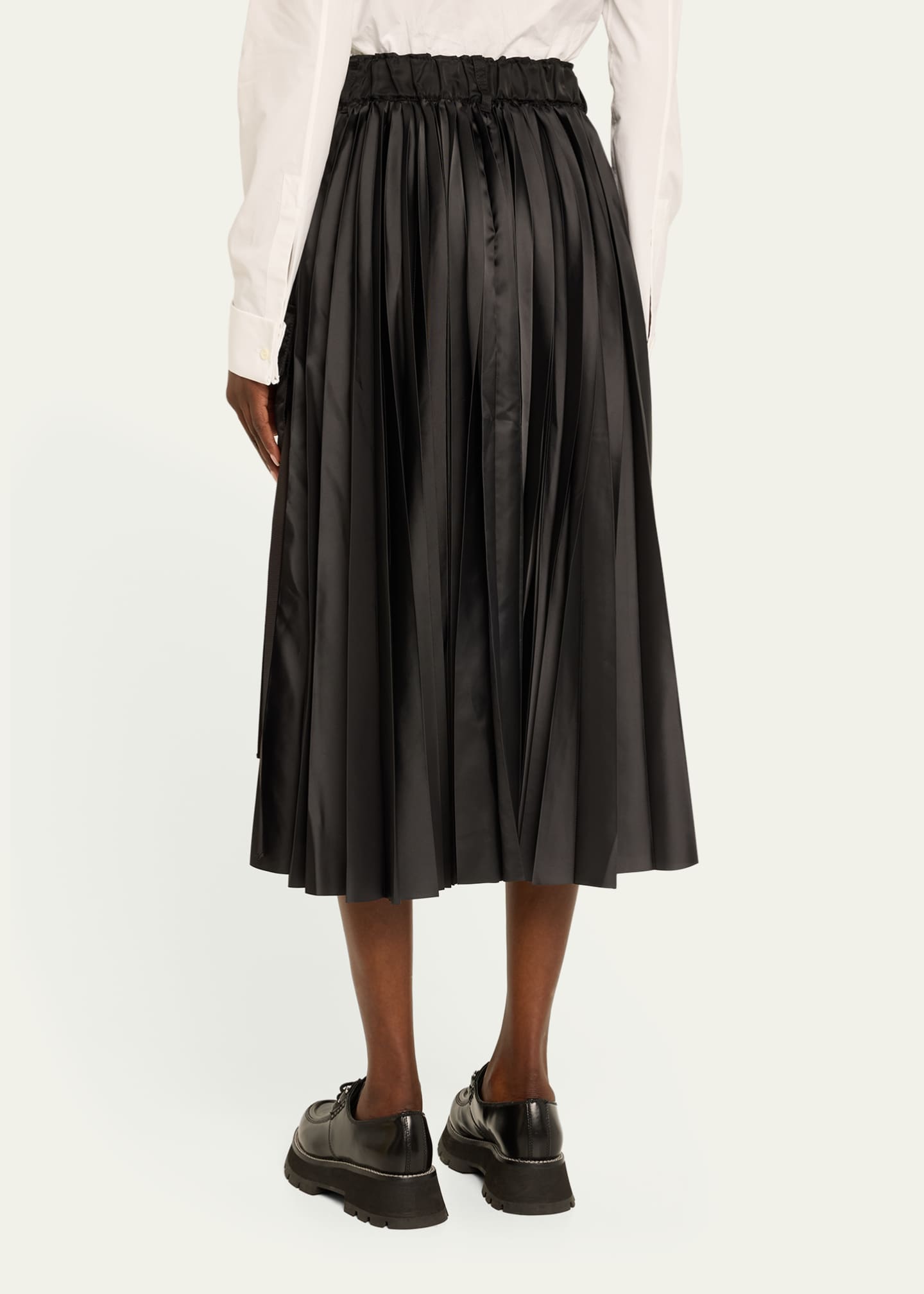 Grosgrain Mix Skirt | sacai Official Store サカイ オフィシャル