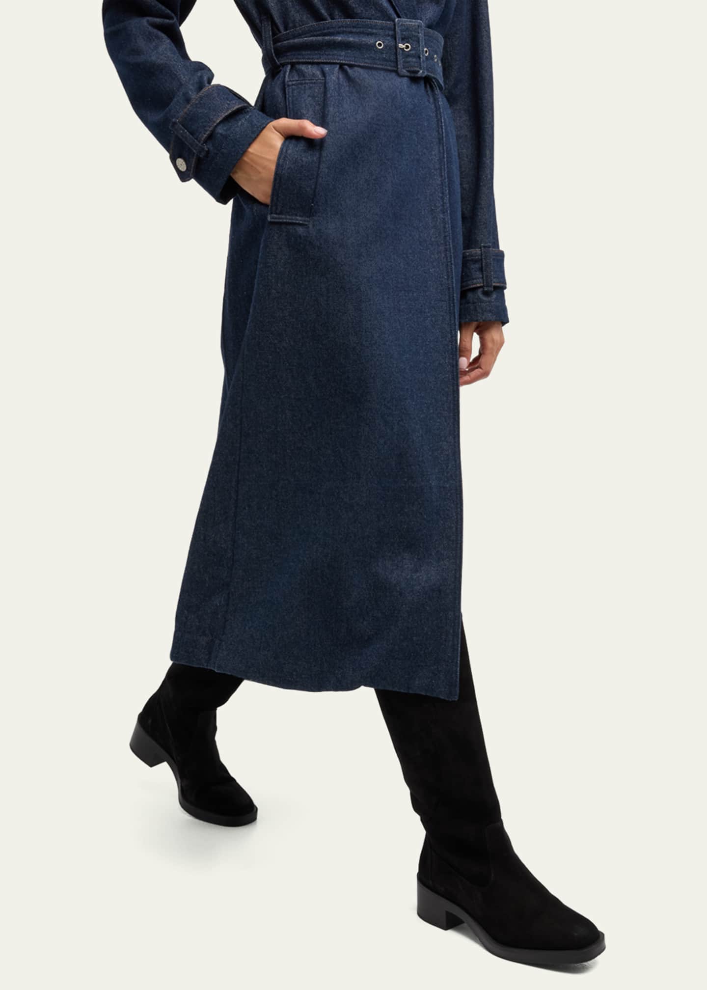 Stuart Weitzman Kaia Suede Knee Boots Image 2 of 5
