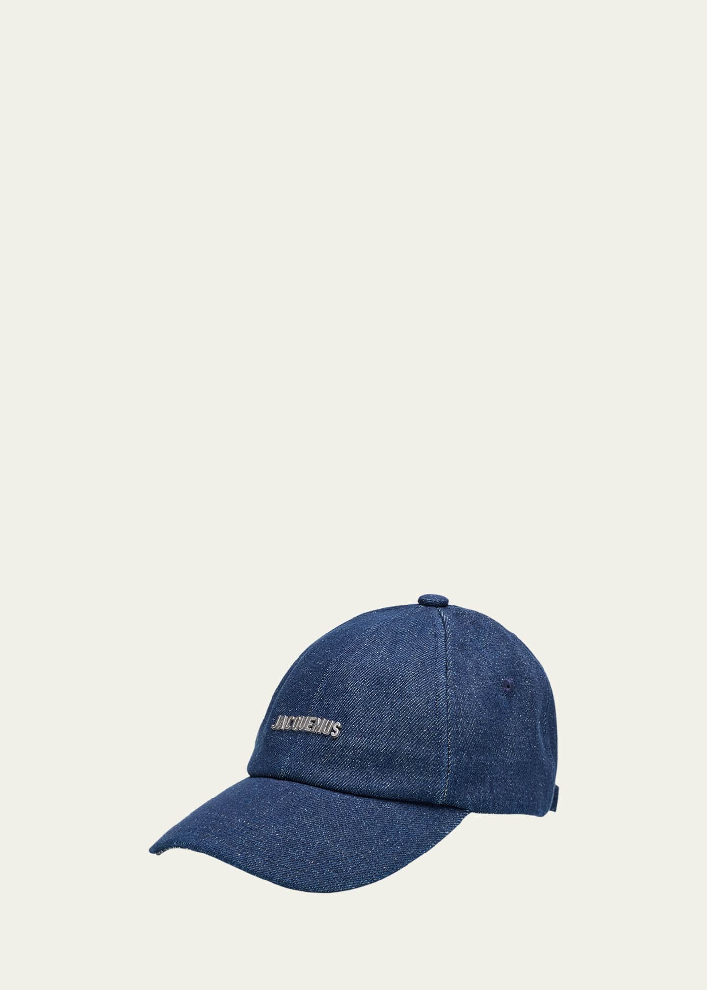 Jacquemus Men's Gadjo Denim Baseball Cap Image 1 of 2