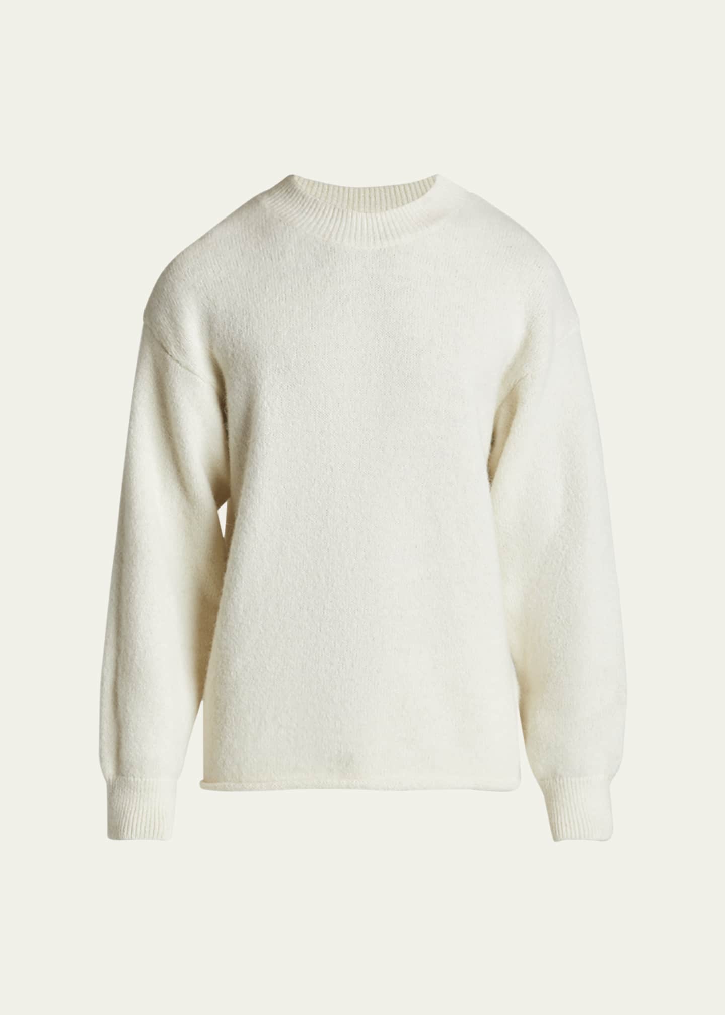 Jacquemus Men's Brushed Logo Sweater Image 1 of 5