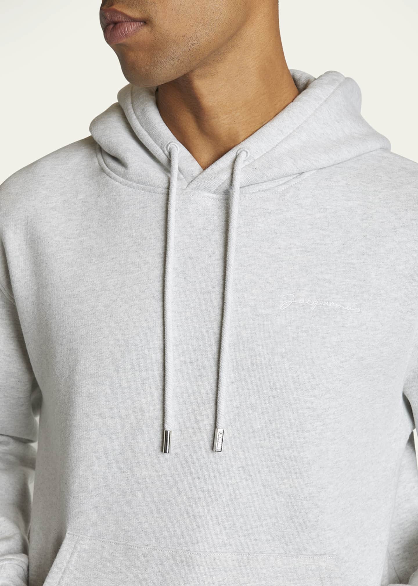 Jacquemus Men's Grosgrain Logo Hoodie Image 5 of 5