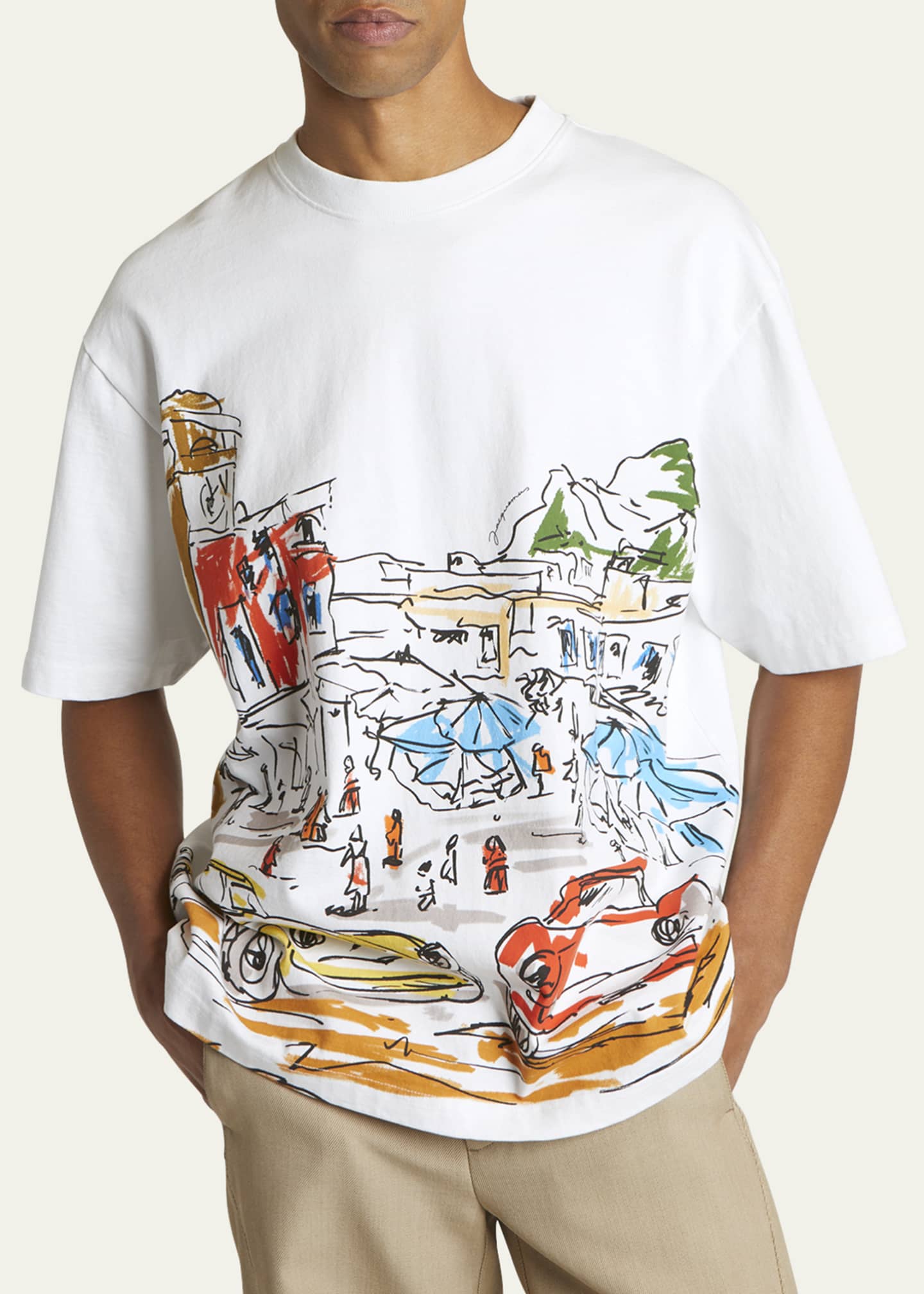 Jacquemus Men's Le T-Shirt Largo Image 4 of 5