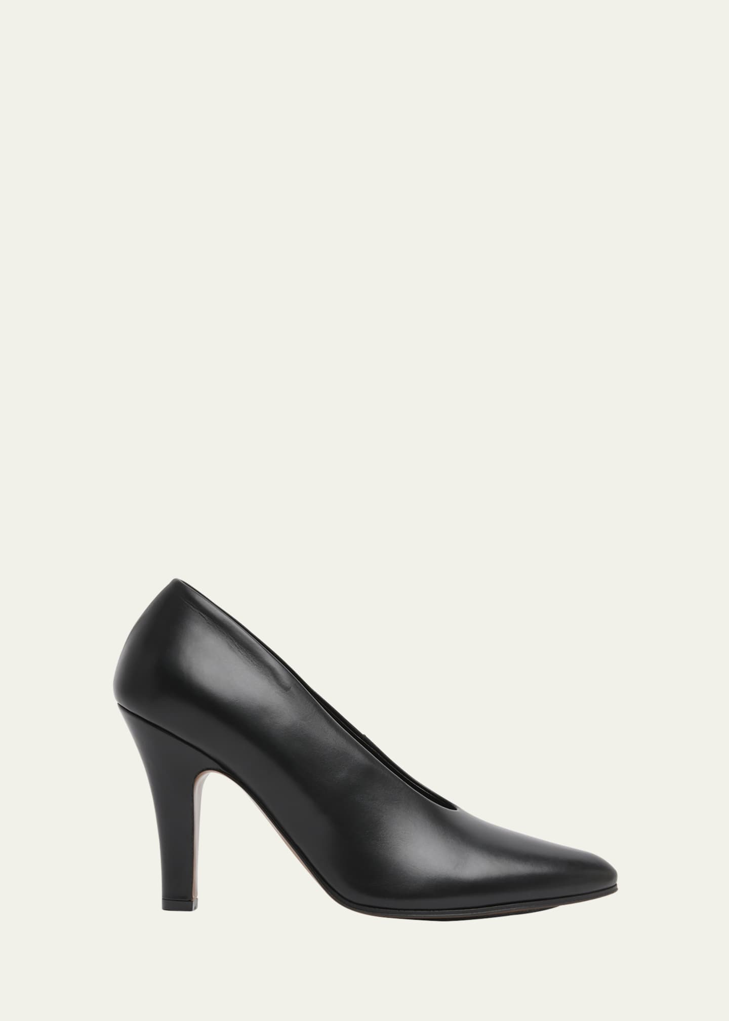 Prudens Leather Stiletto Pumps