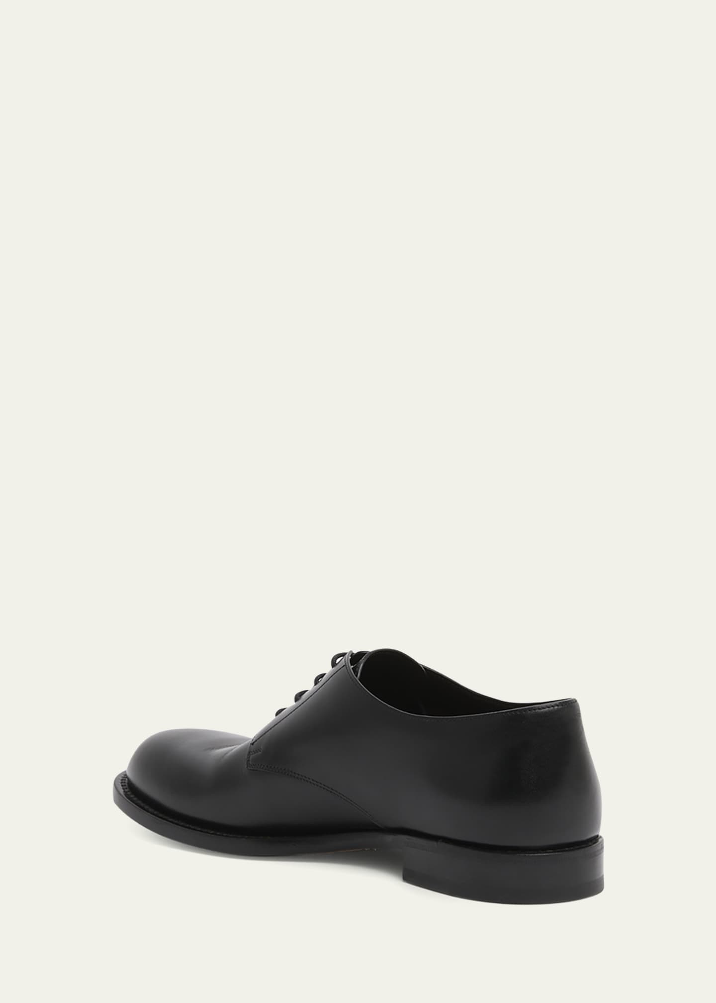 THE ROW Novus Leather Derby Loafers Image 4 of 5