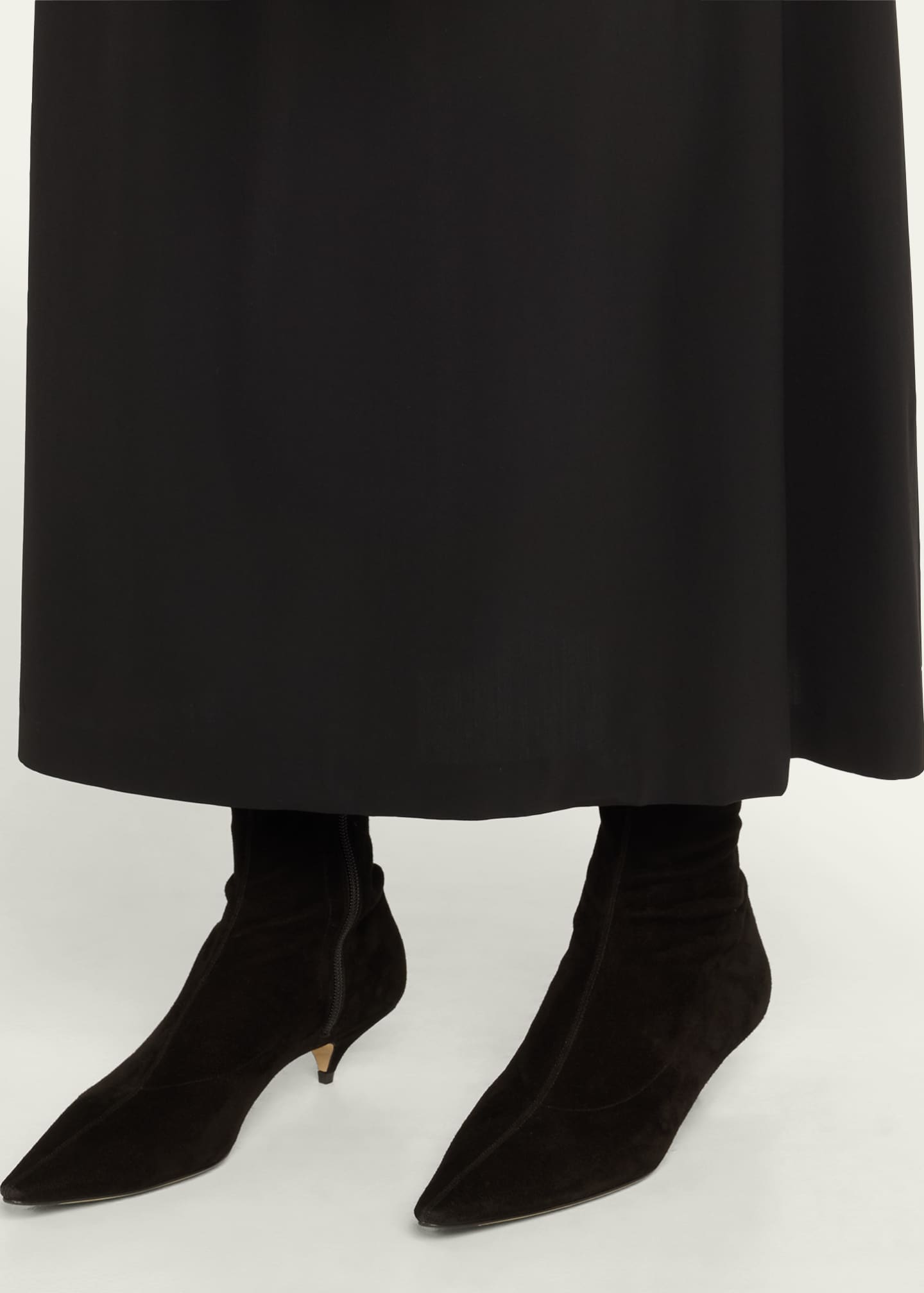 Kitten heel booties top