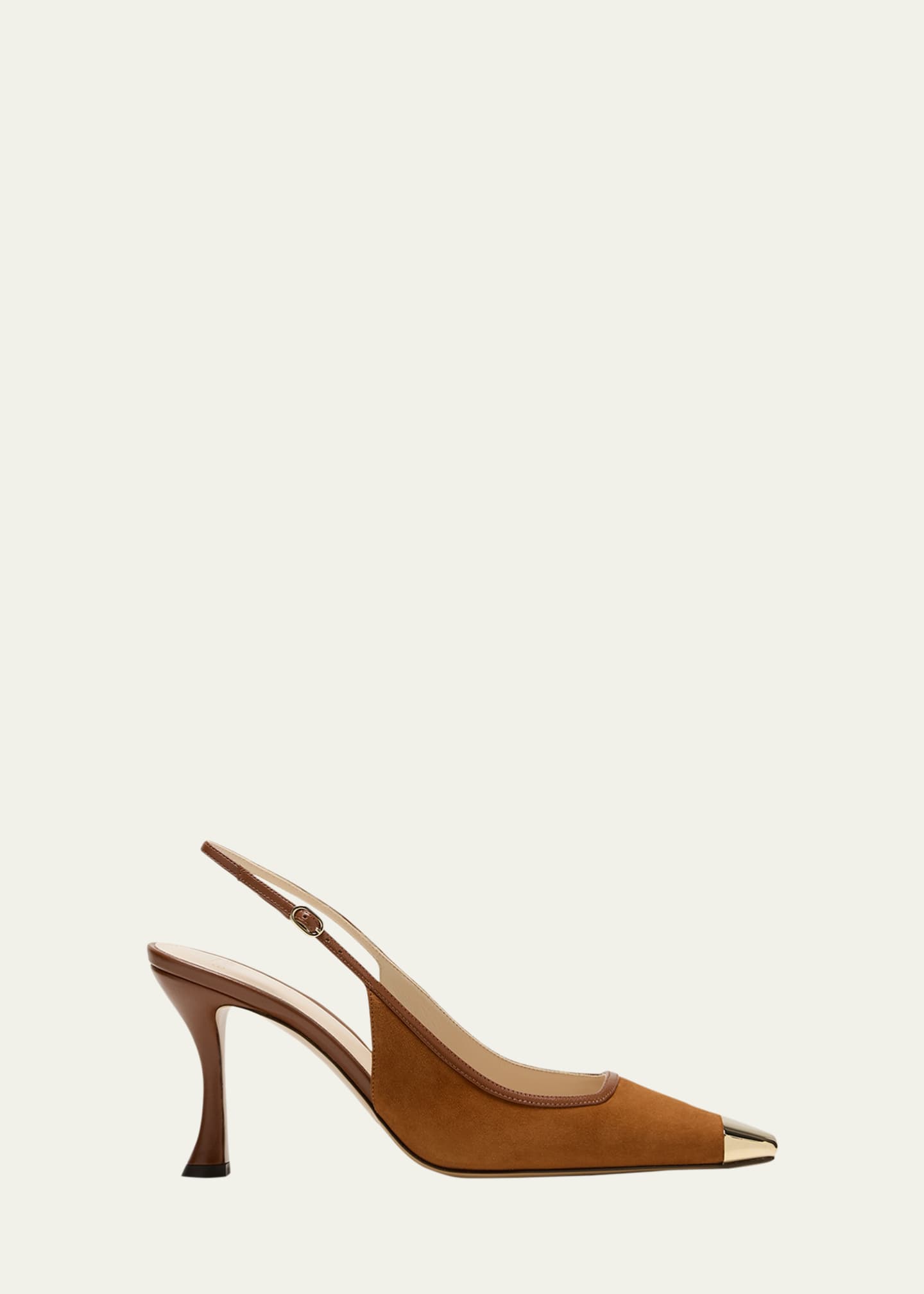 Cap toe slingback shop